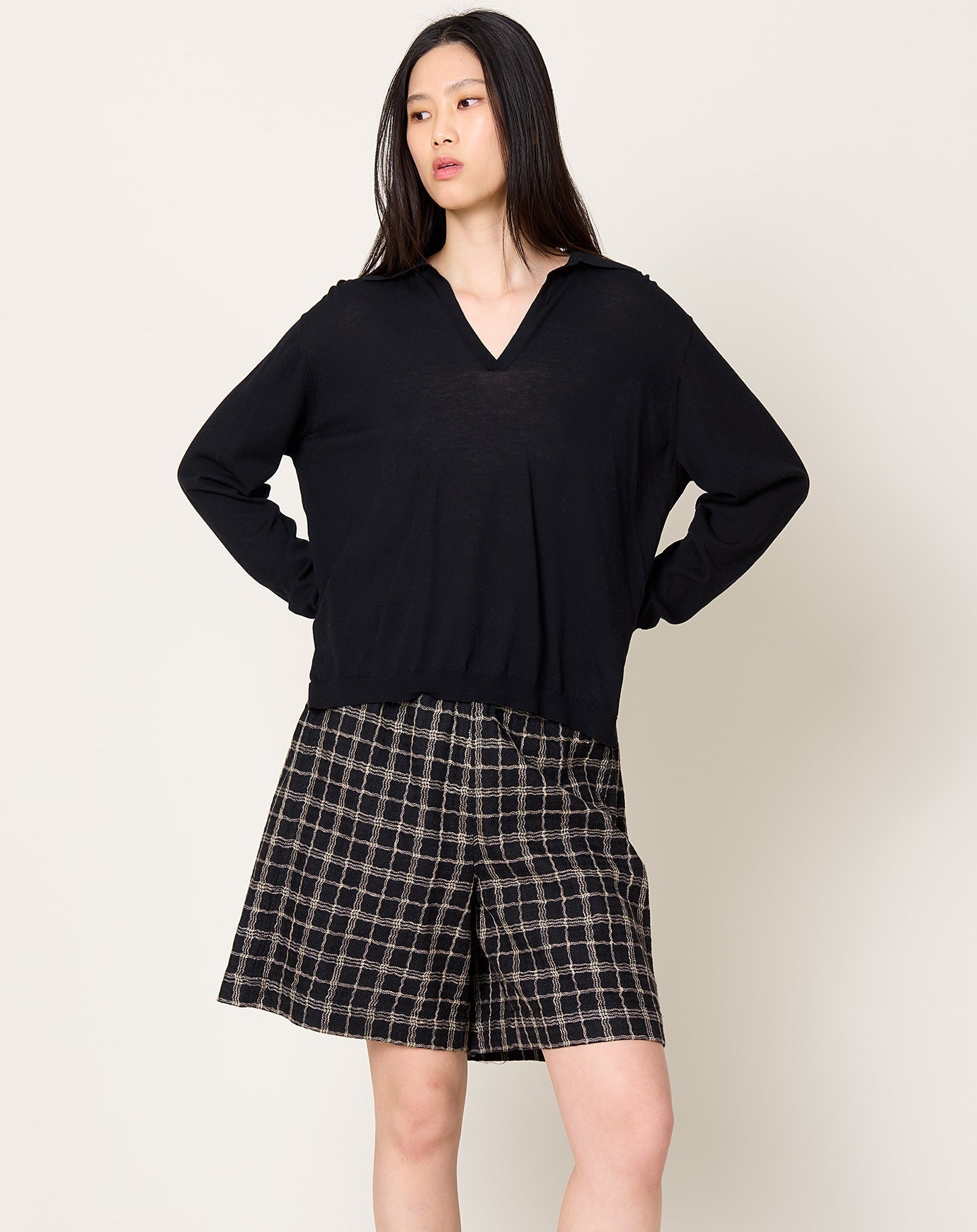 Demylee Sora Sweater in Black