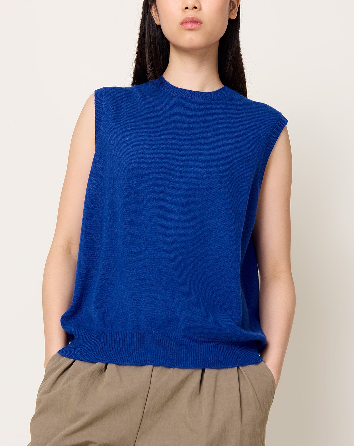 Demylee Yogi Vest in Blue