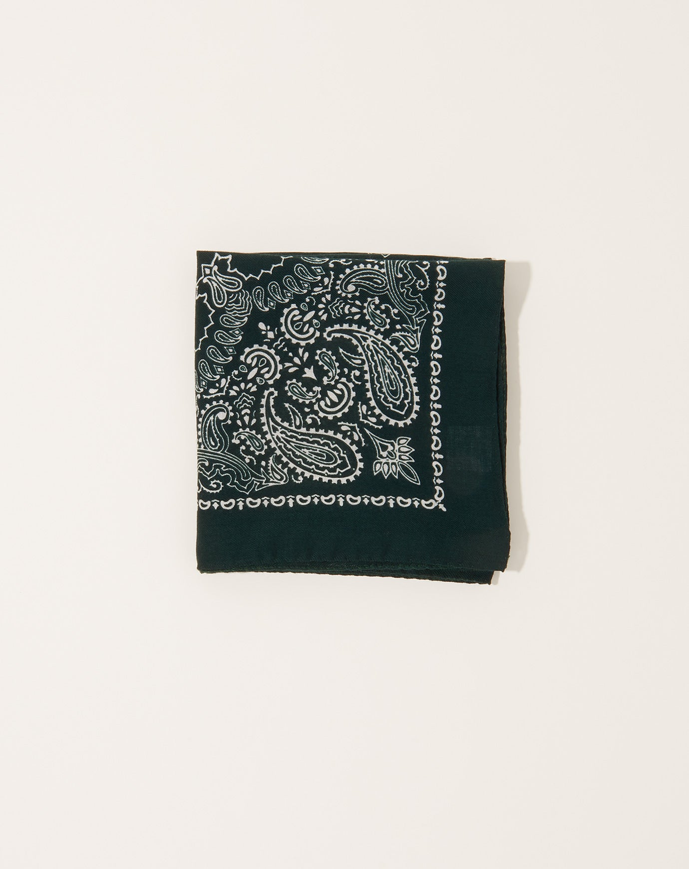 Destin Judy Carre Bandana in British Green