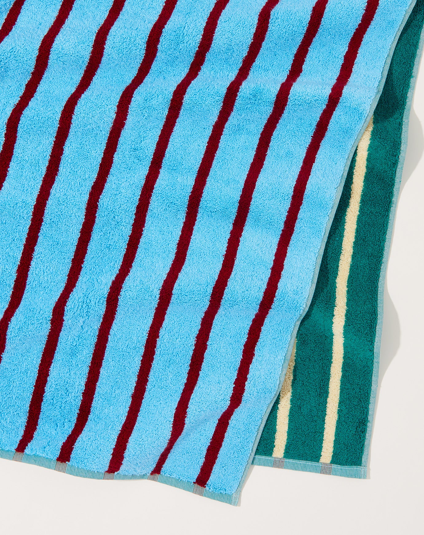 Dusen Dusen Tile Stripe Bath Towel