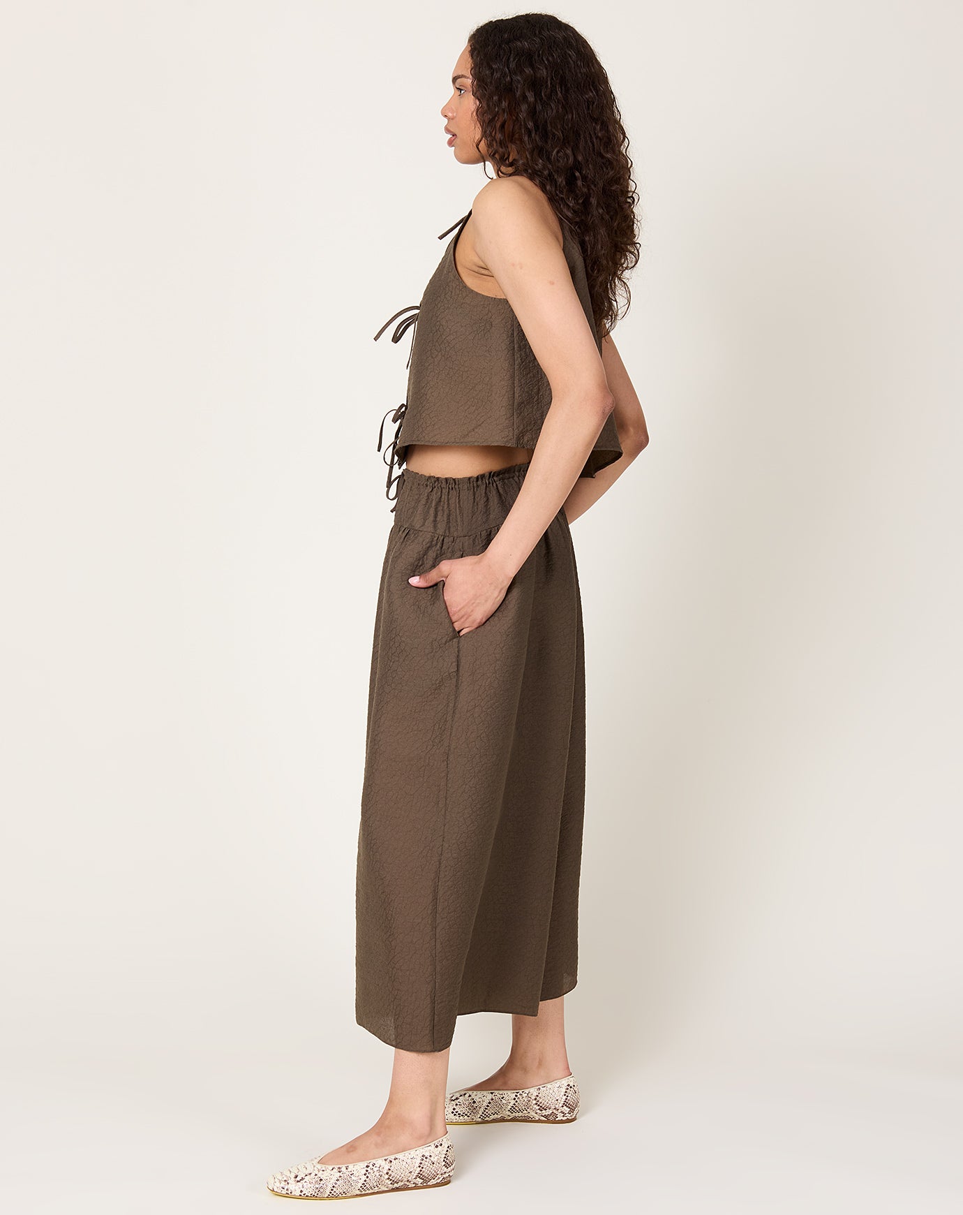 Eleph Sweet Culotte in Brown