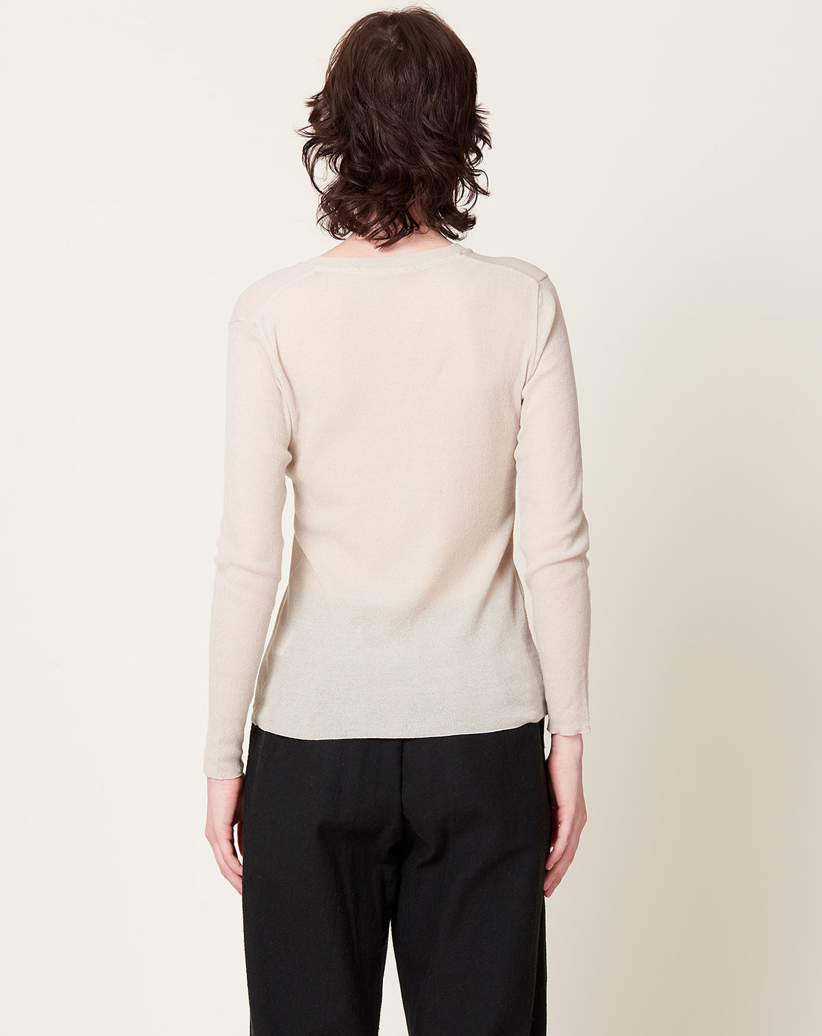 Cotton Pullover Ecru | evam eva | Covet + Lou | Covet + Lou