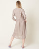 evam eva Linen Robe in Amber