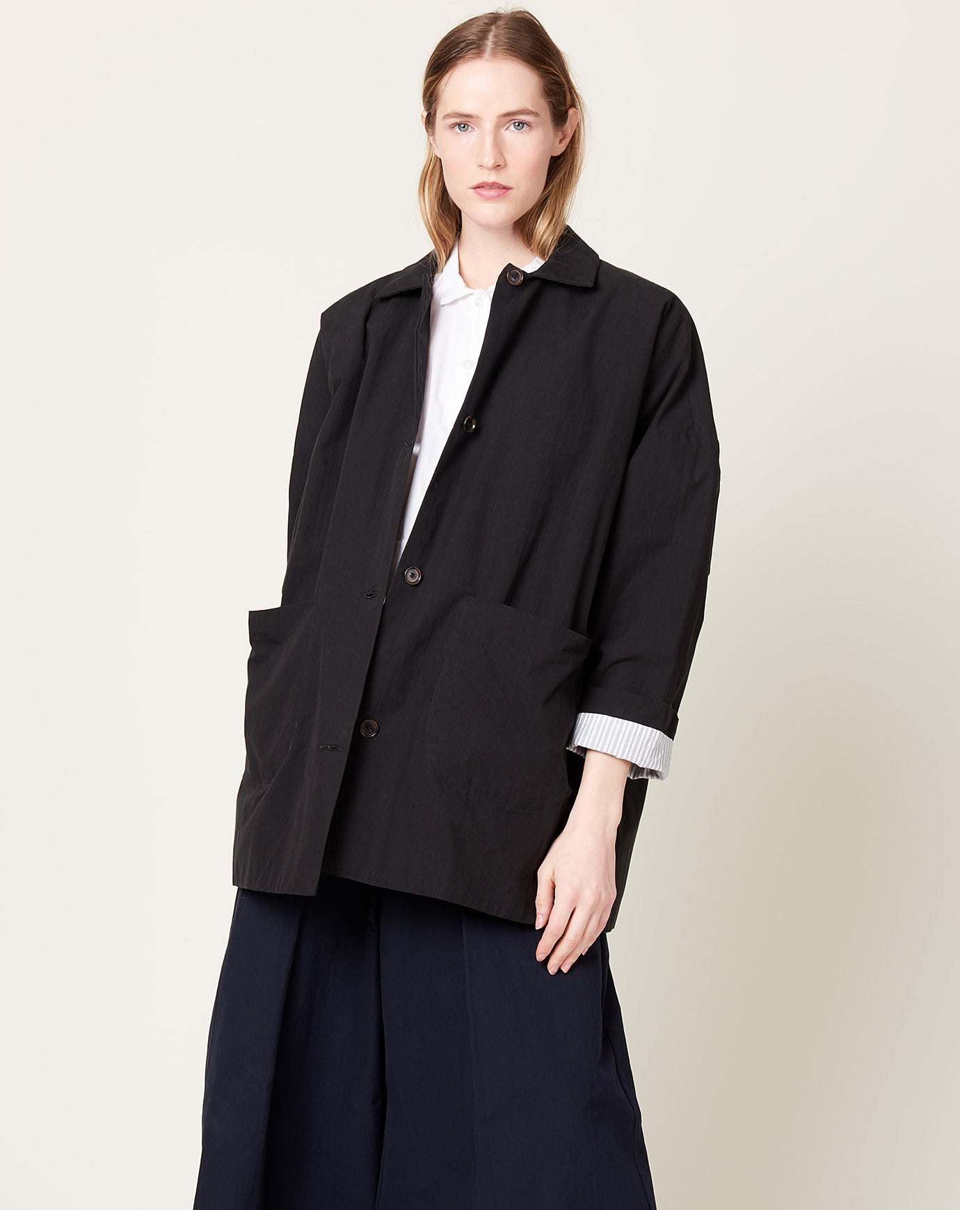 Fabiana Pigna Carpio Jacket in Obsidian