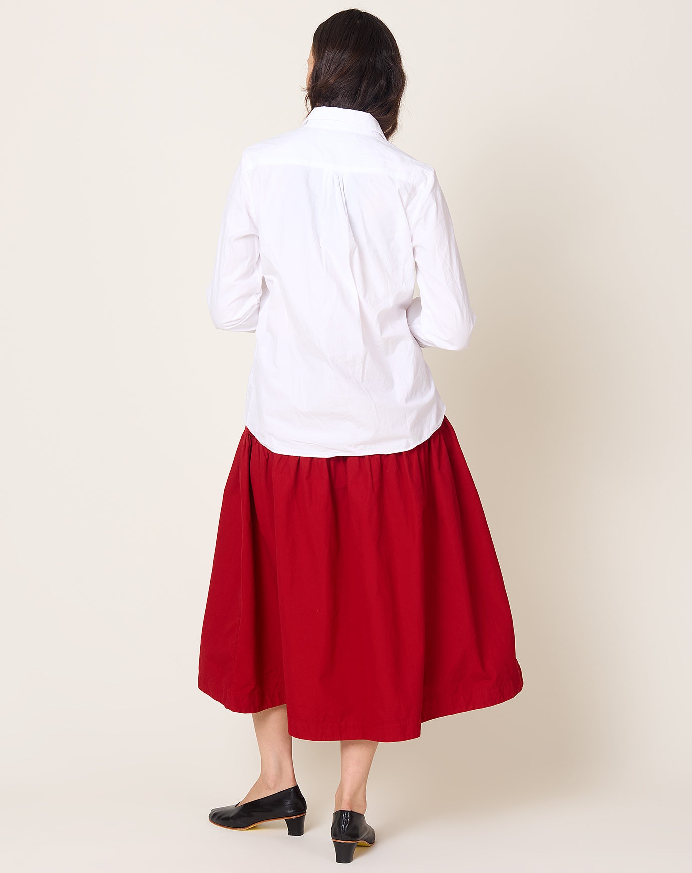 Fabiana Pigna Dolo Skirt in Crimson