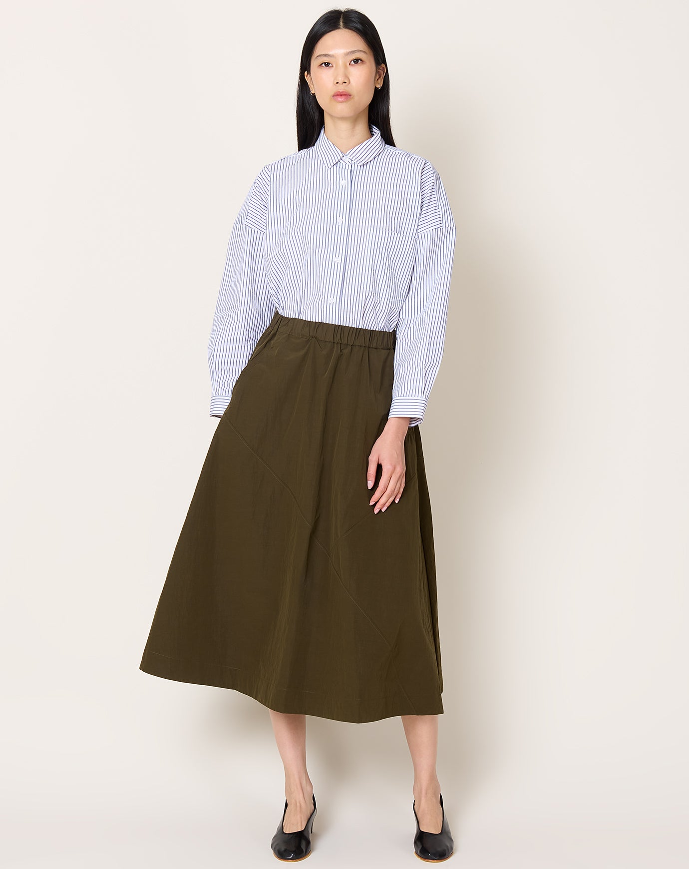 Fabiana Pigna Ebba Dress in Olive