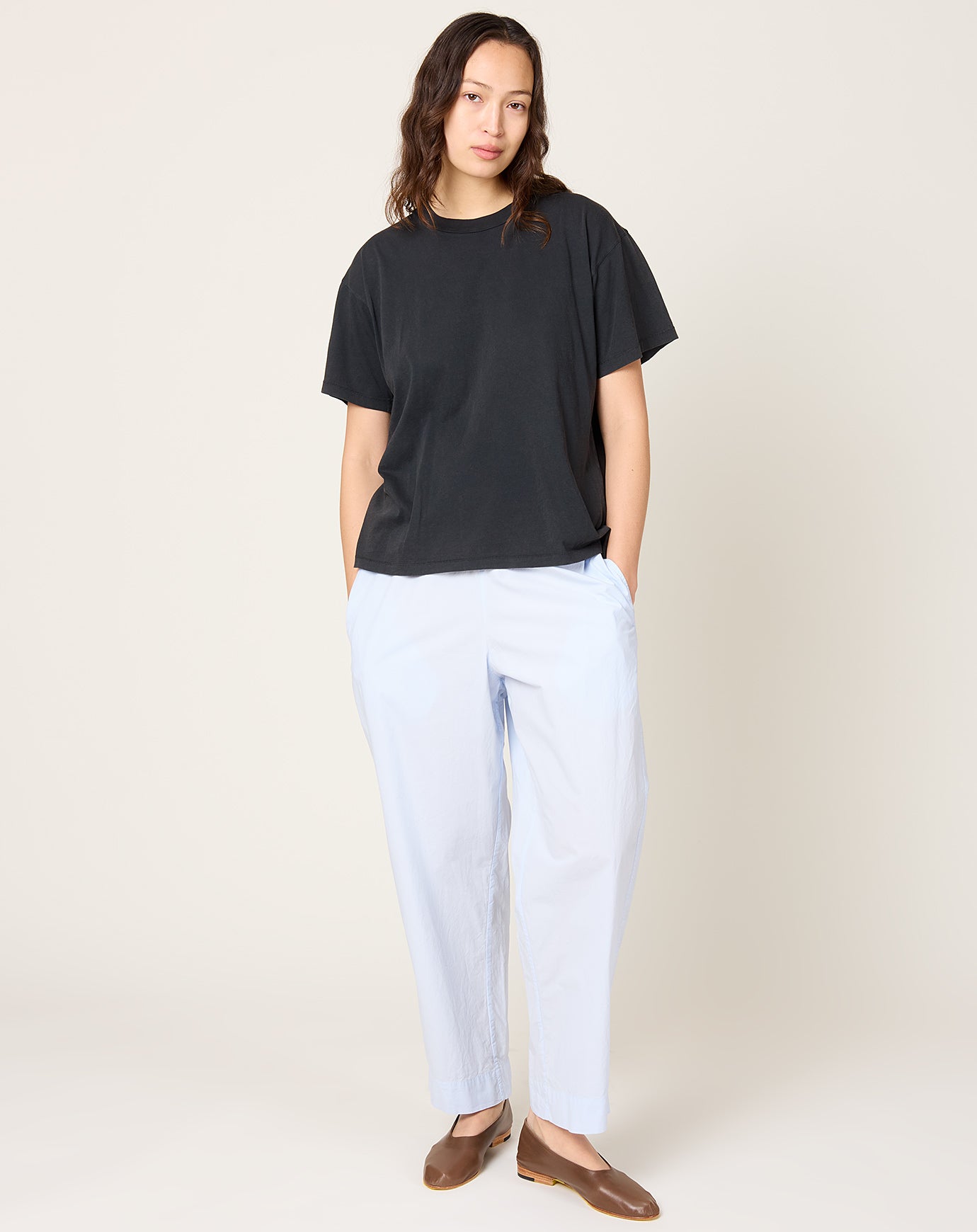 Fabiana Pigna Format Pant in Pale Blue
