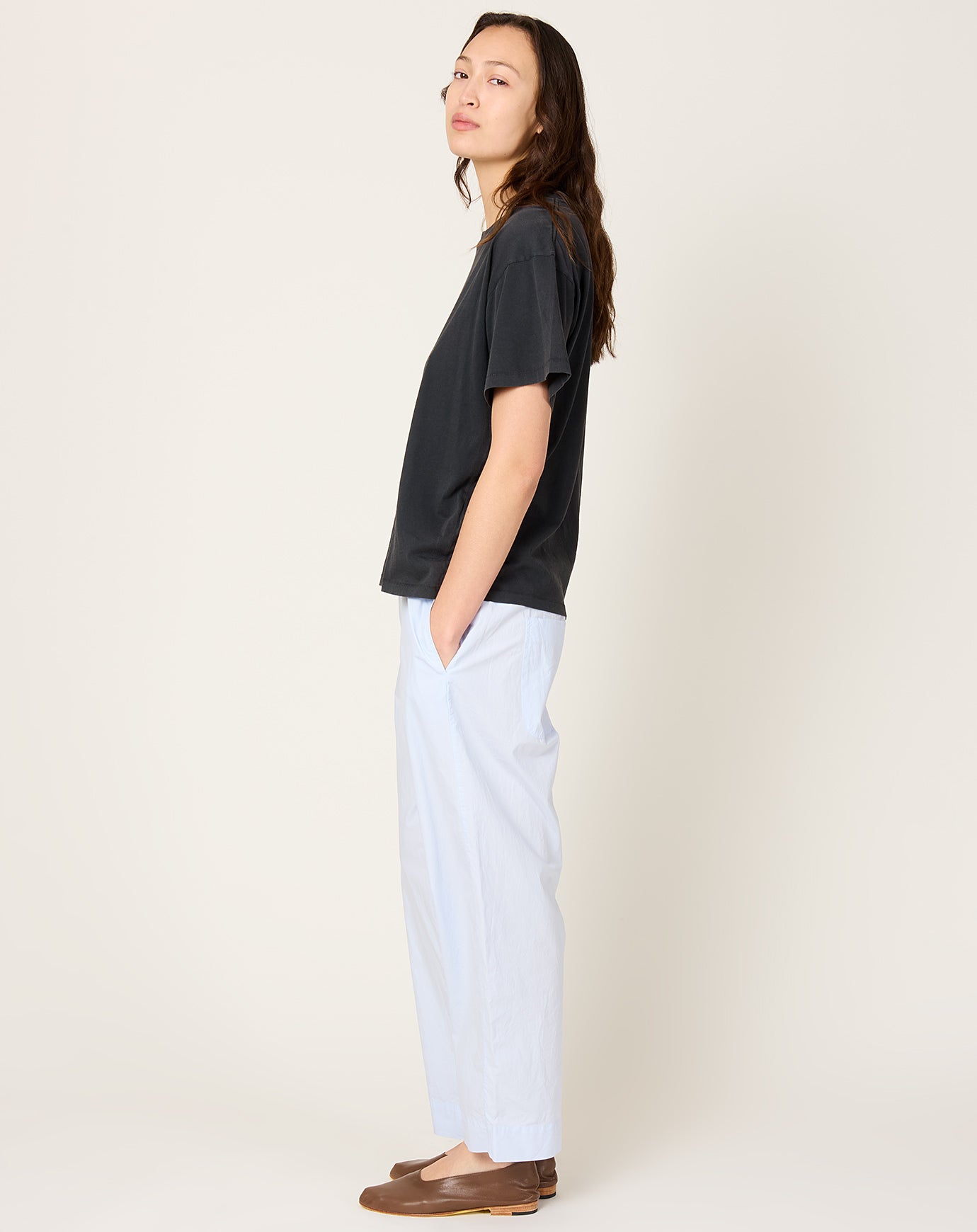 Fabiana Pigna Format Pant in Pale Blue
