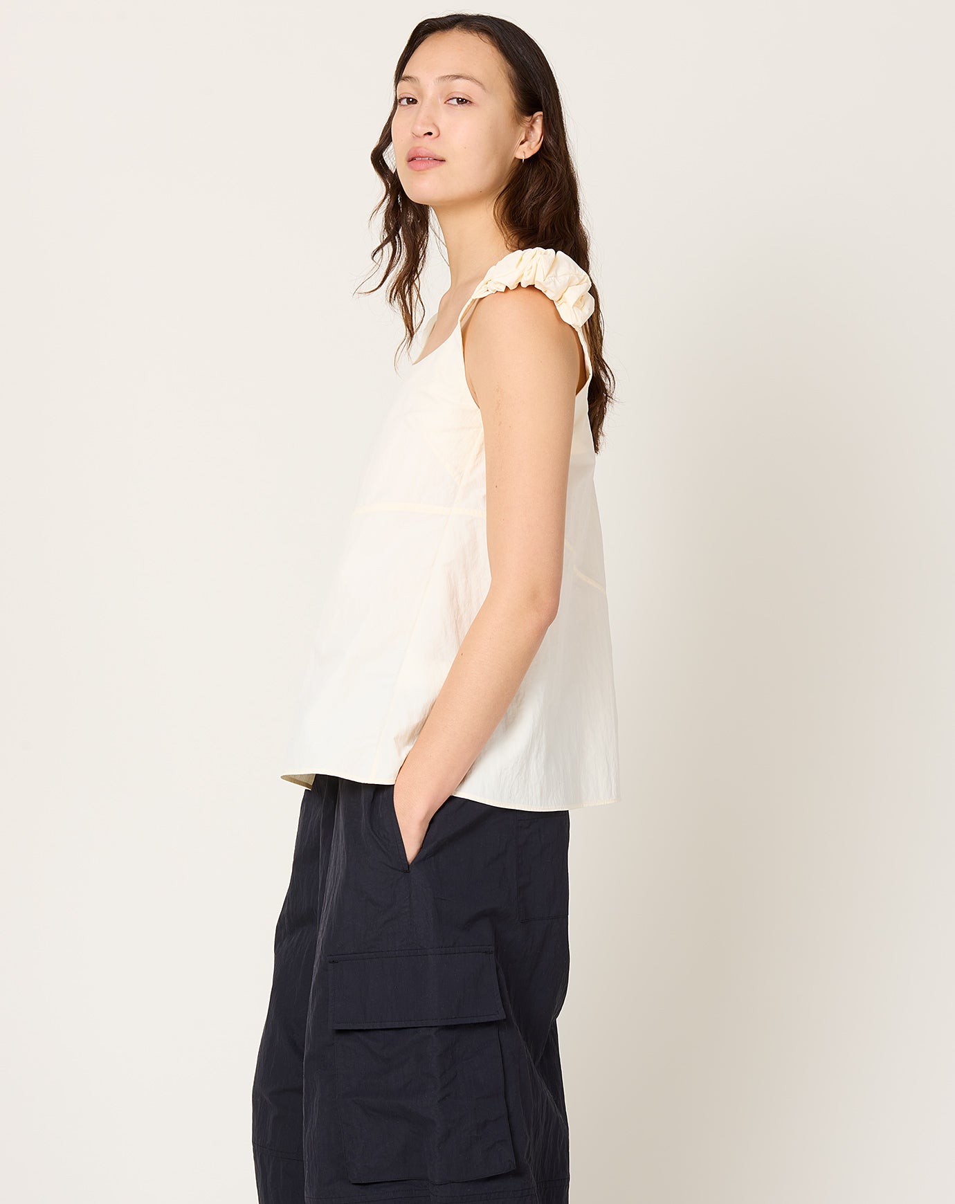Fabiana Pigna Gaos Blouse in Bone