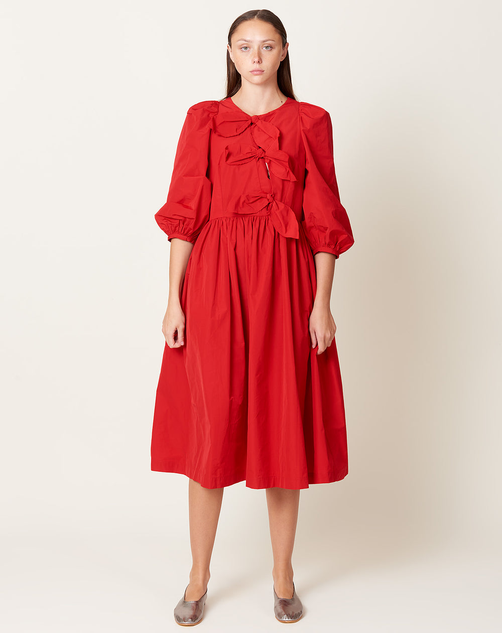 Palau Dress in Scarlet | Fabiana Pigna | Covet + Lou | Covet + Lou