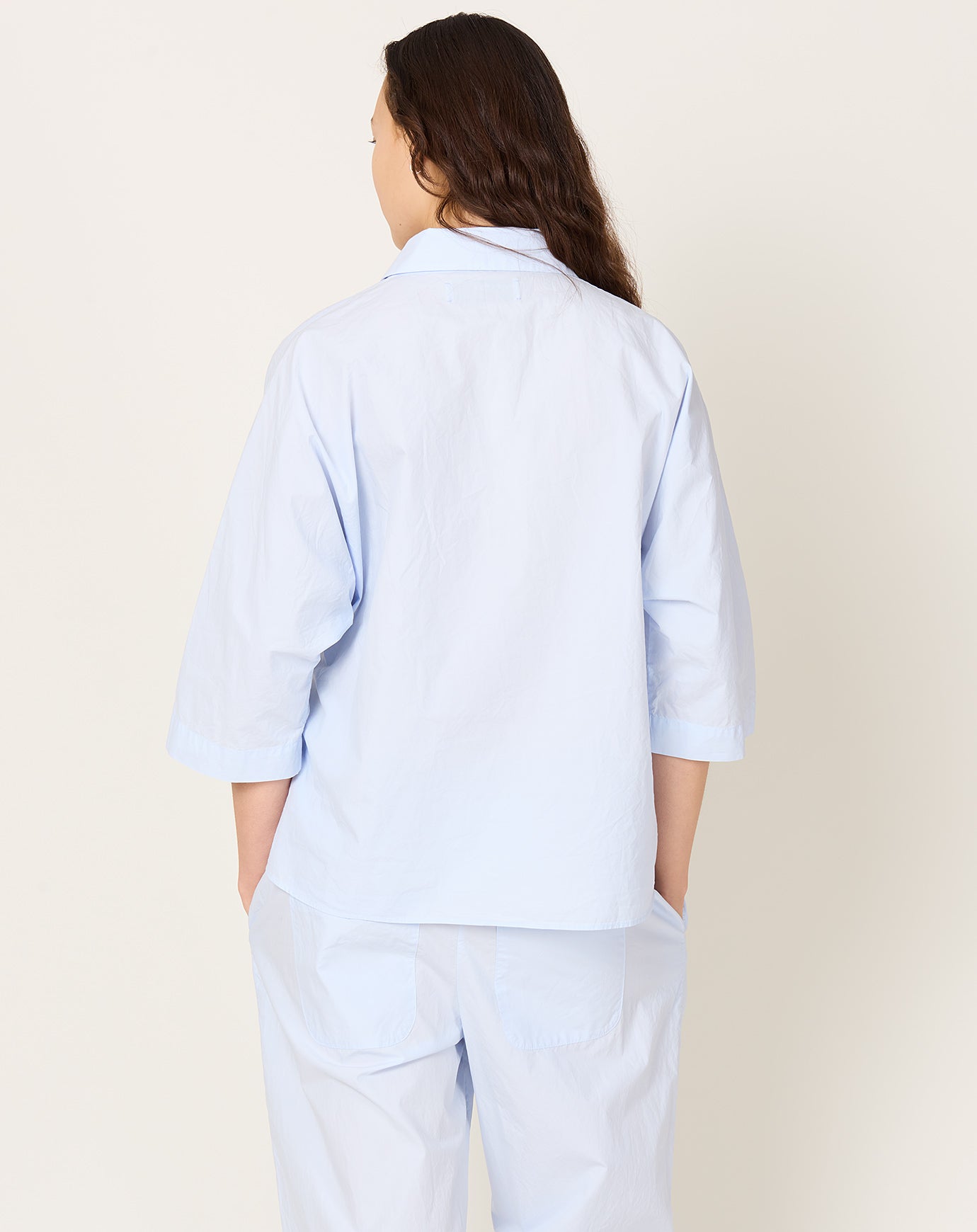 Fabiana Pigna Rote Blouse in Pale Blue