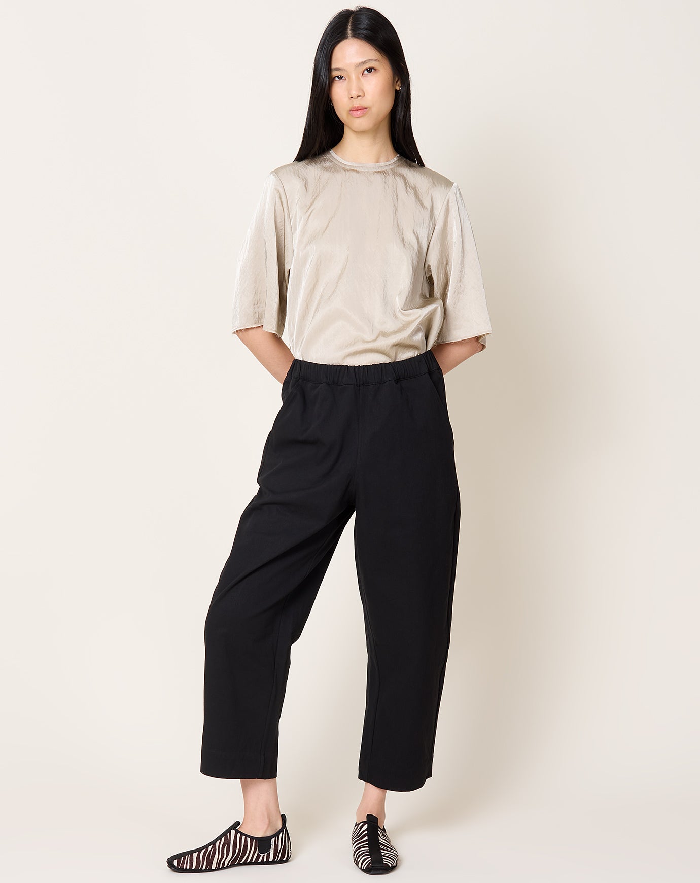 Fabiana Pigna Torme Pant in Onyx