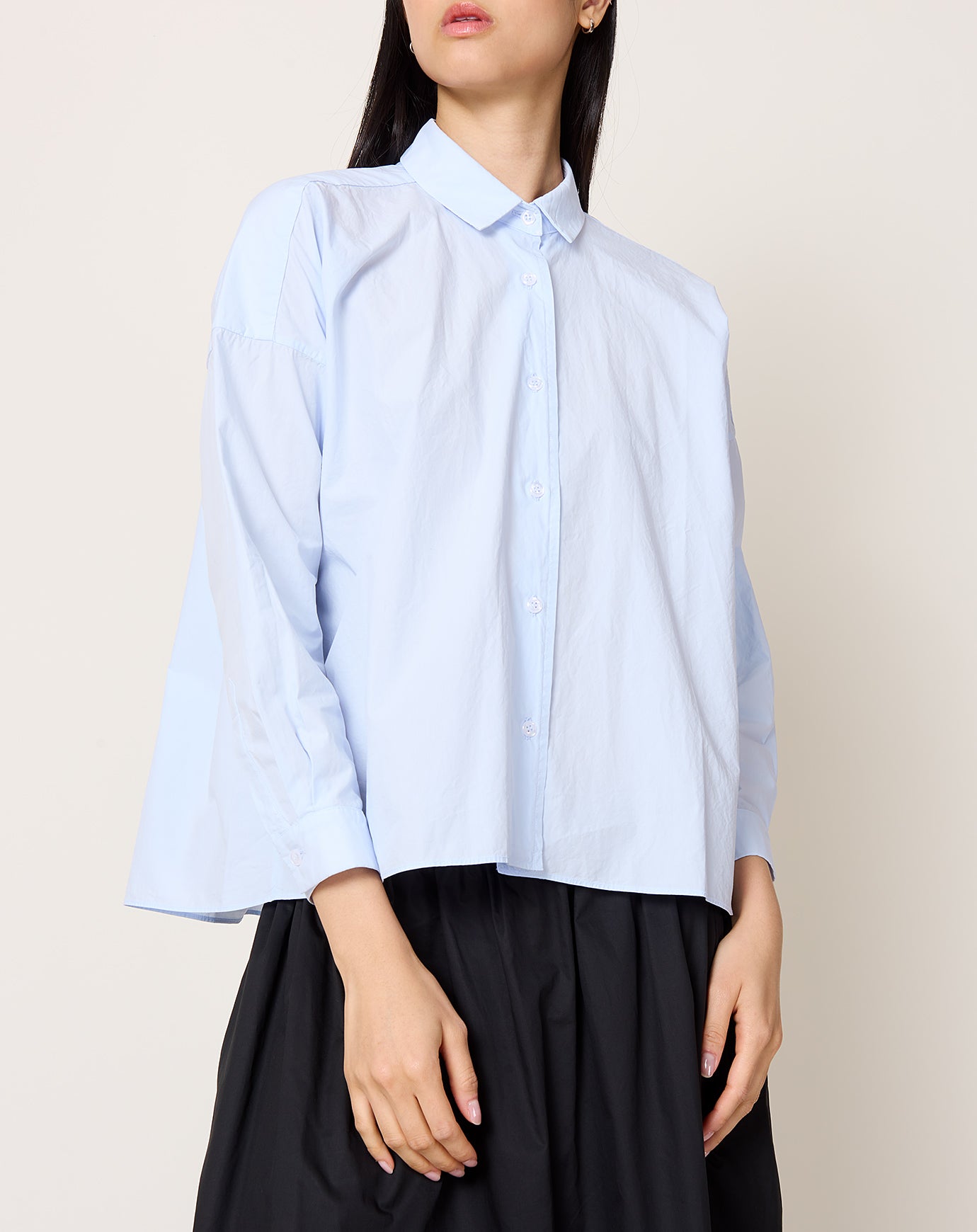 Fabiana Pigna Vert Blouse in Pale Blue
