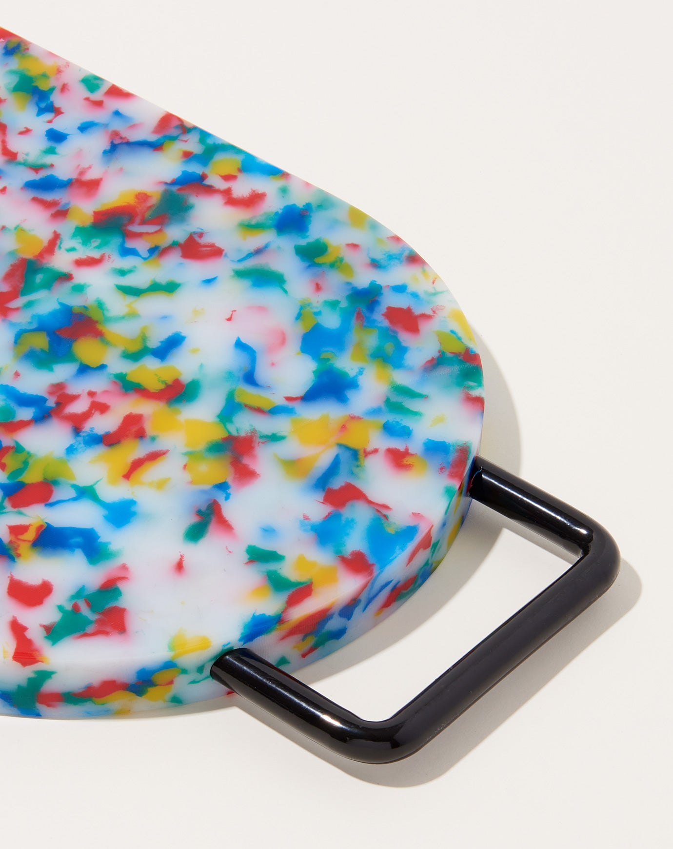 Fredericks and Mae  Oval Cutting Board in Multi Confetti