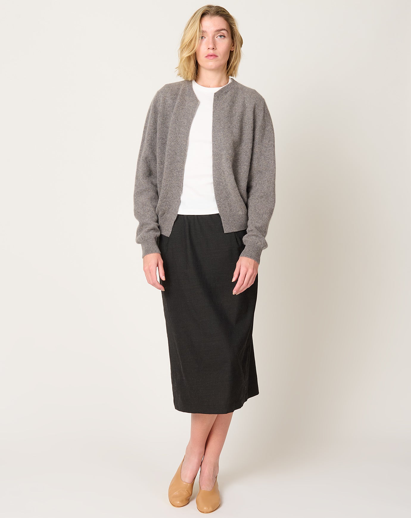 Frenckenberger Mini Bomber in Brown Melange