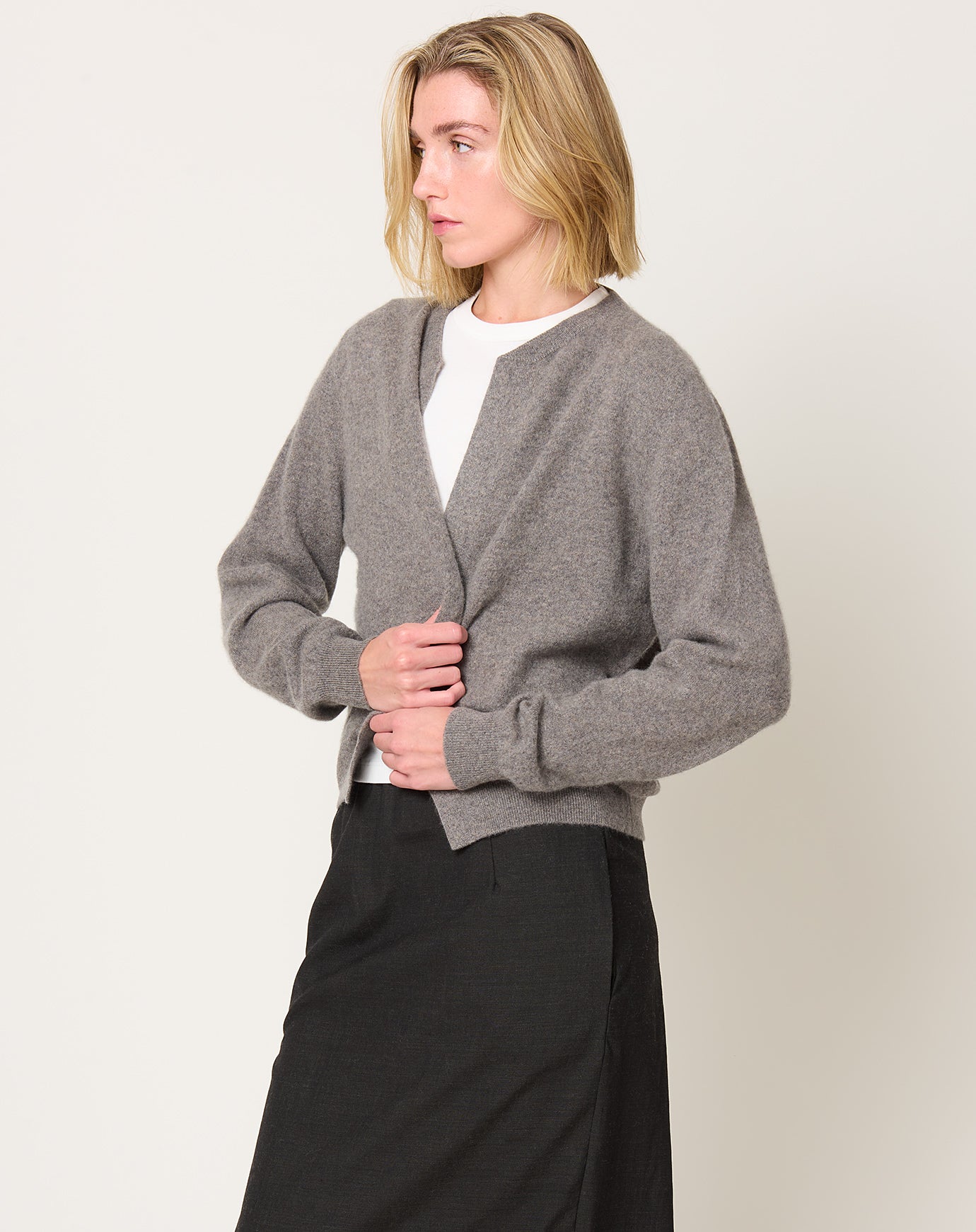 Frenckenberger Mini Bomber in Brown Melange