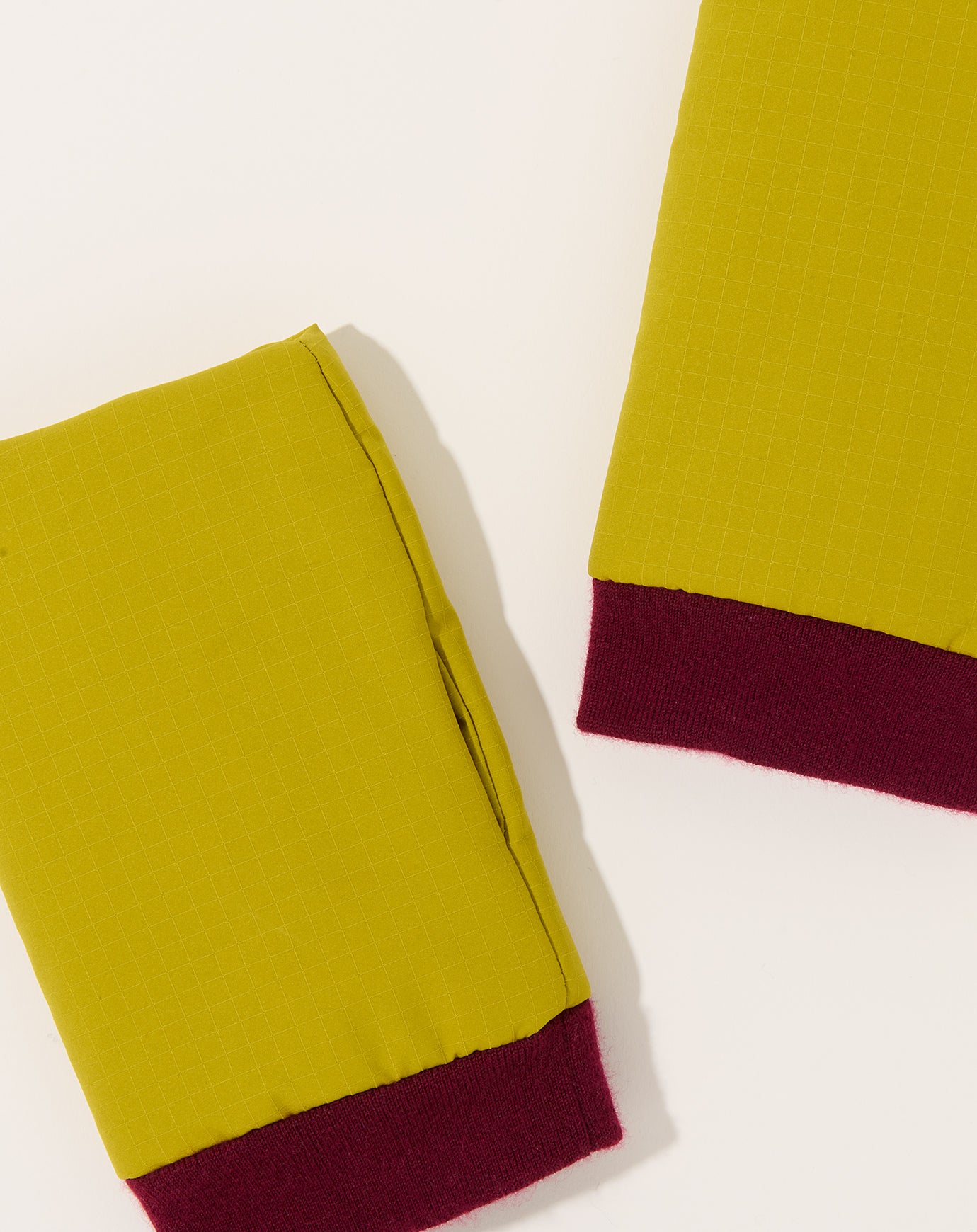 Frenckenberger Puffed Mittens in Green