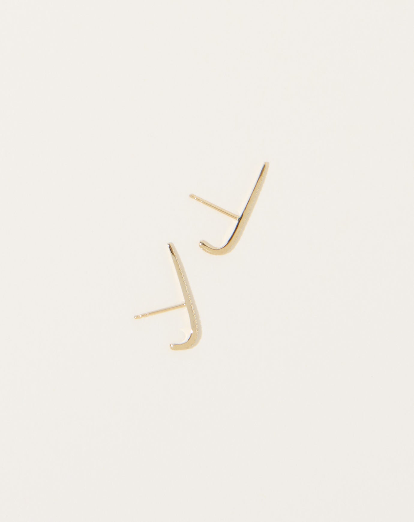 Gabriela Artigas Pair of Kiba Earrings in Yellow Gold