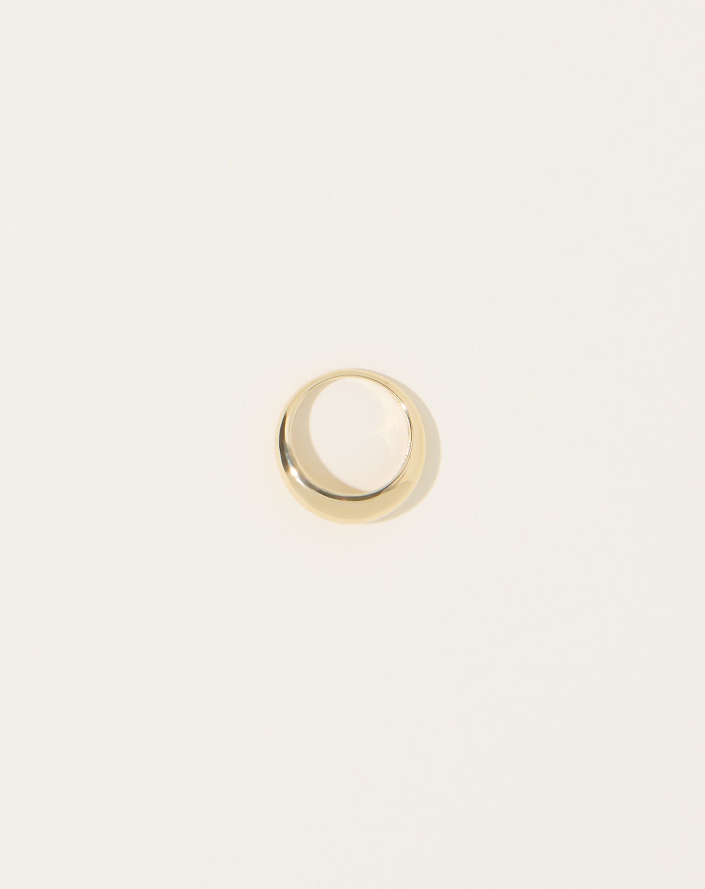 Gabriela Artigas Small Balloon Ring in Yellow Gold