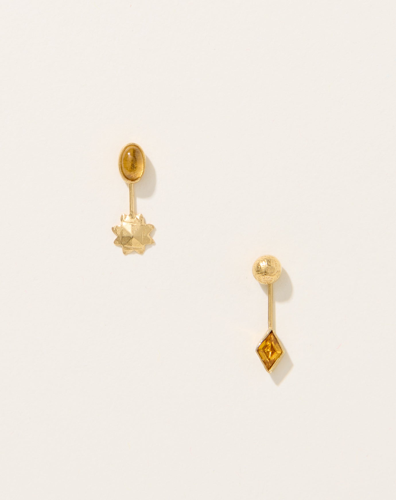 Grainne Morton Citrine Detachable Drop Earrings