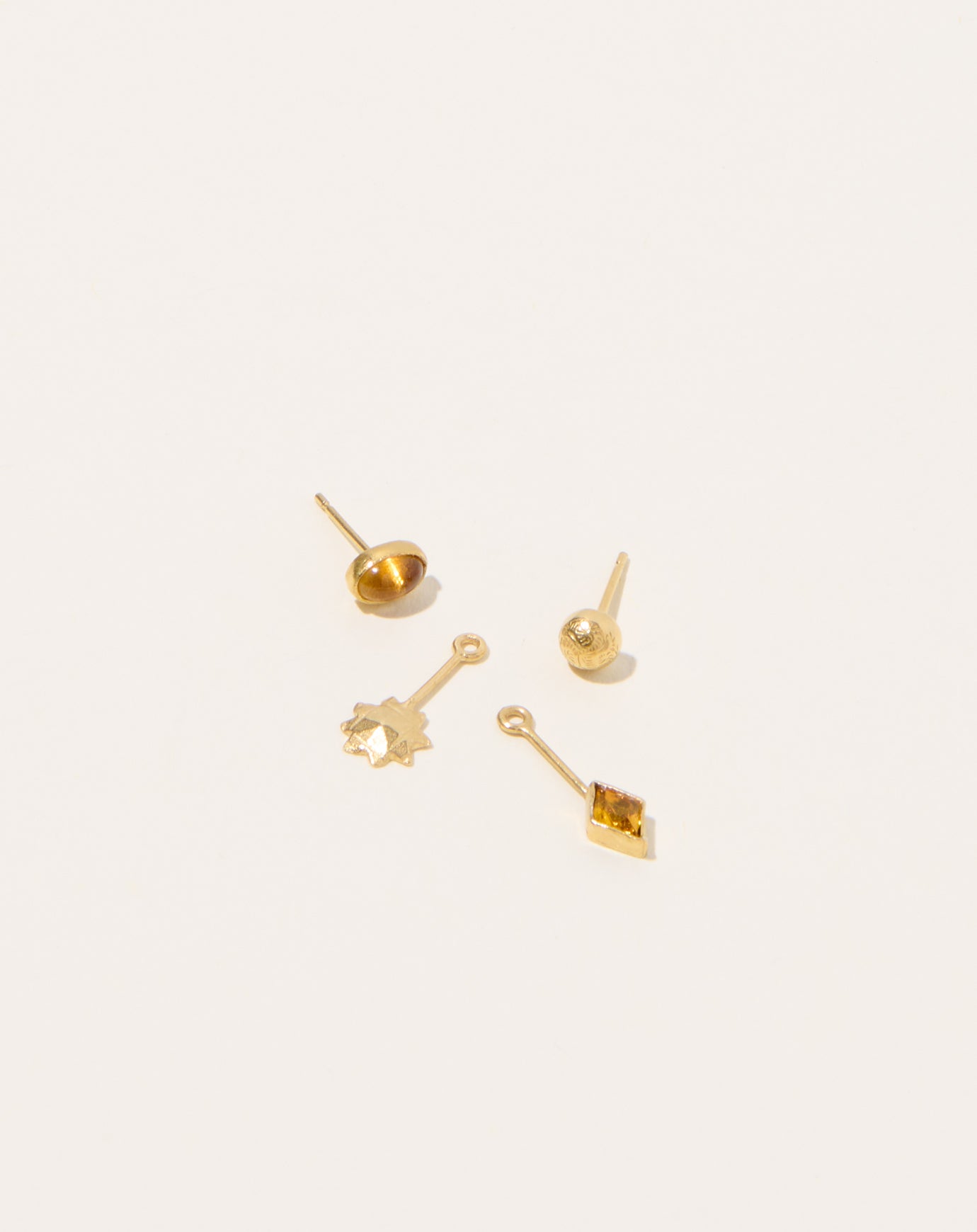 Grainne Morton Citrine Detachable Drop Earrings