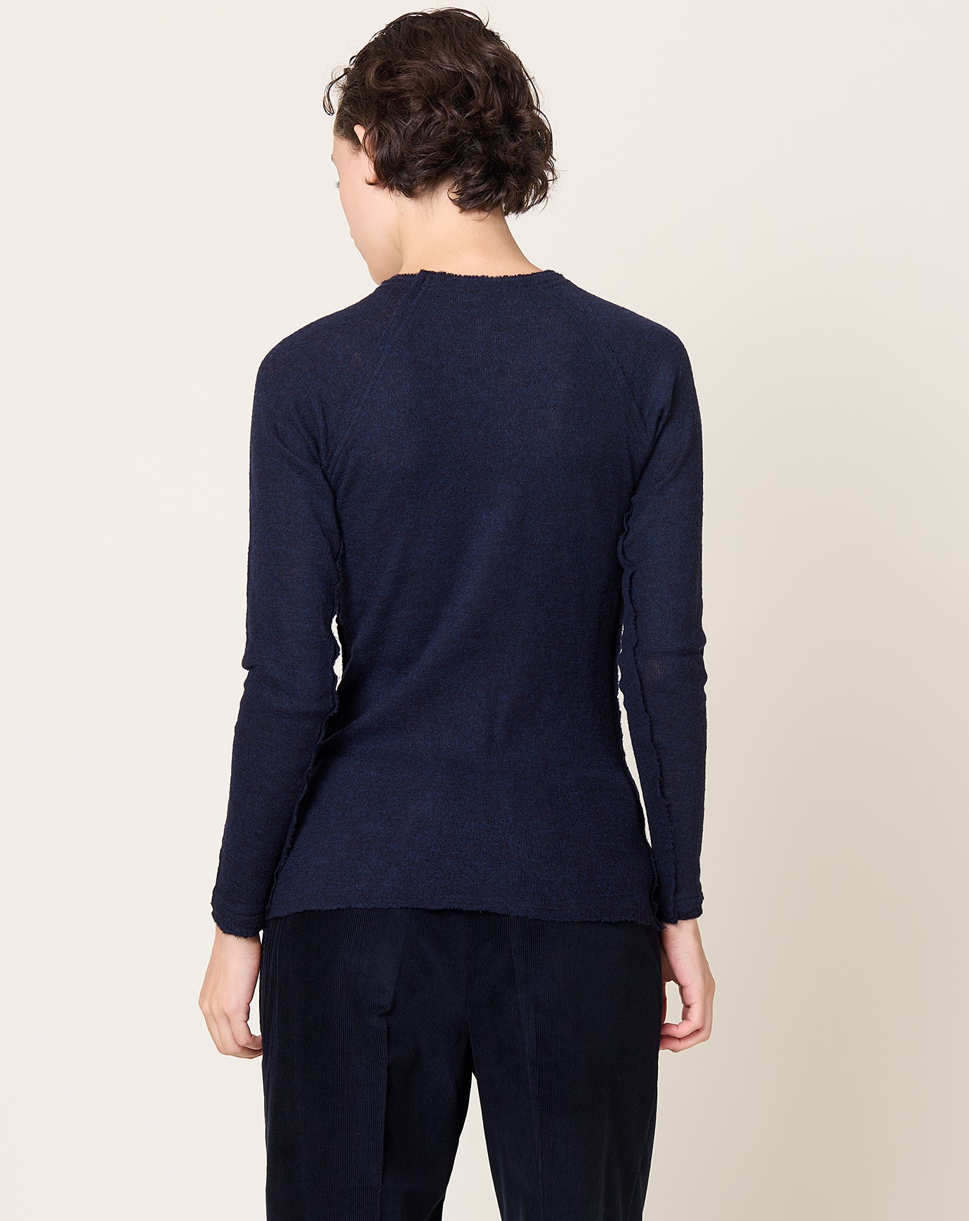 Guðrun & Guðrun Barba Round Neck in Navy