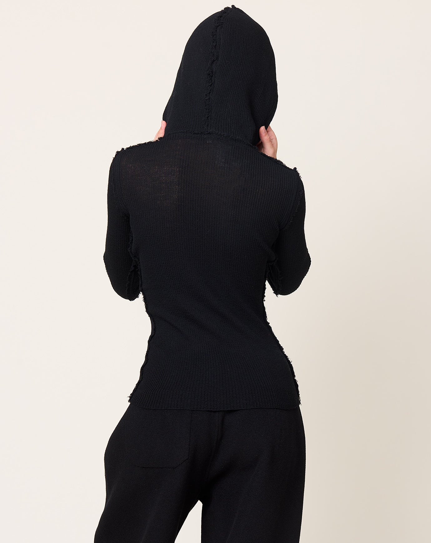 Guðrun & Guðrun Brim Hoodie in Black