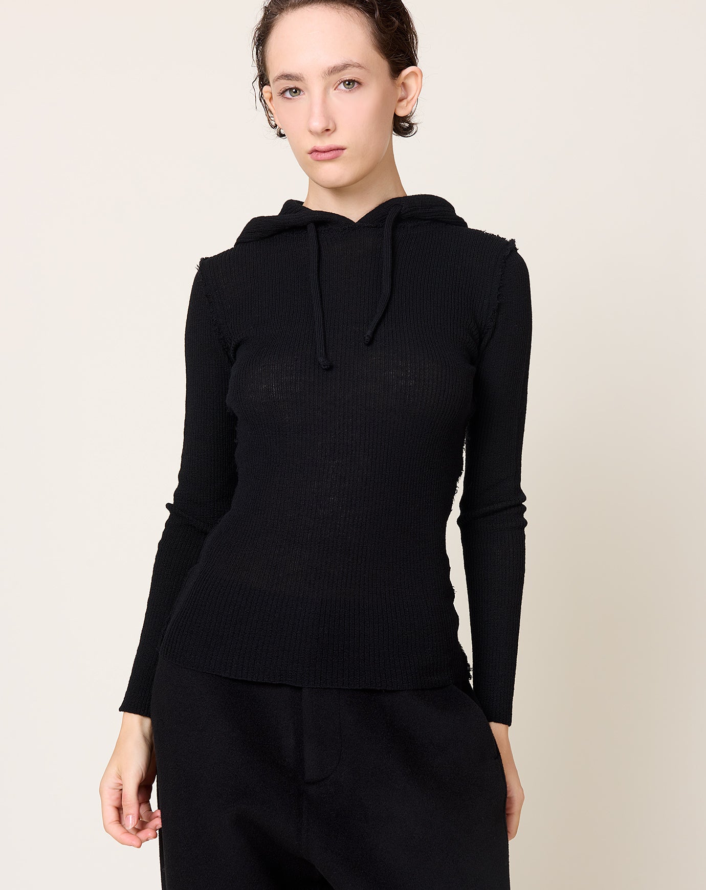 Guðrun & Guðrun Brim Hoodie in Black