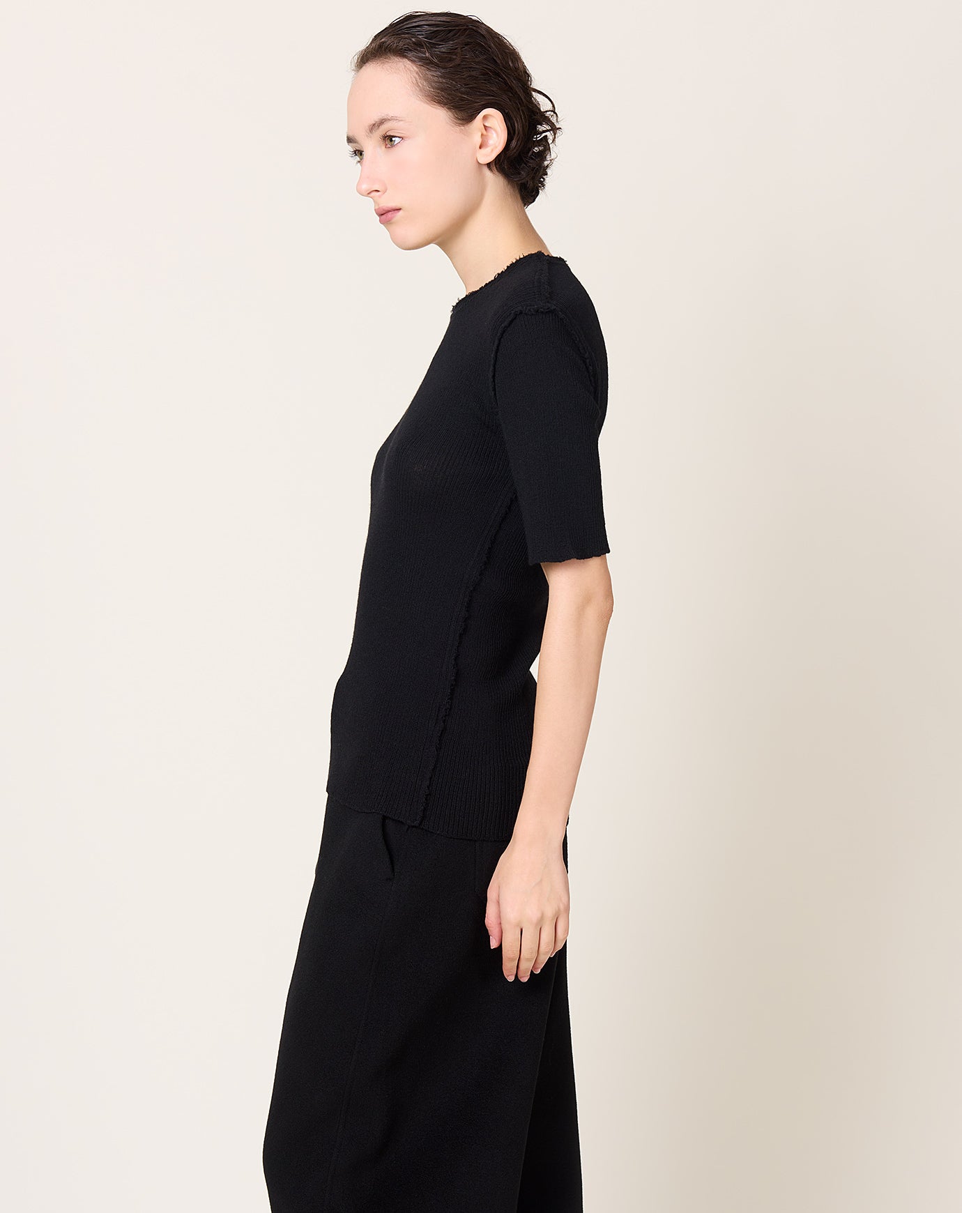 Guðrun & Guðrun Britta Tee in Black