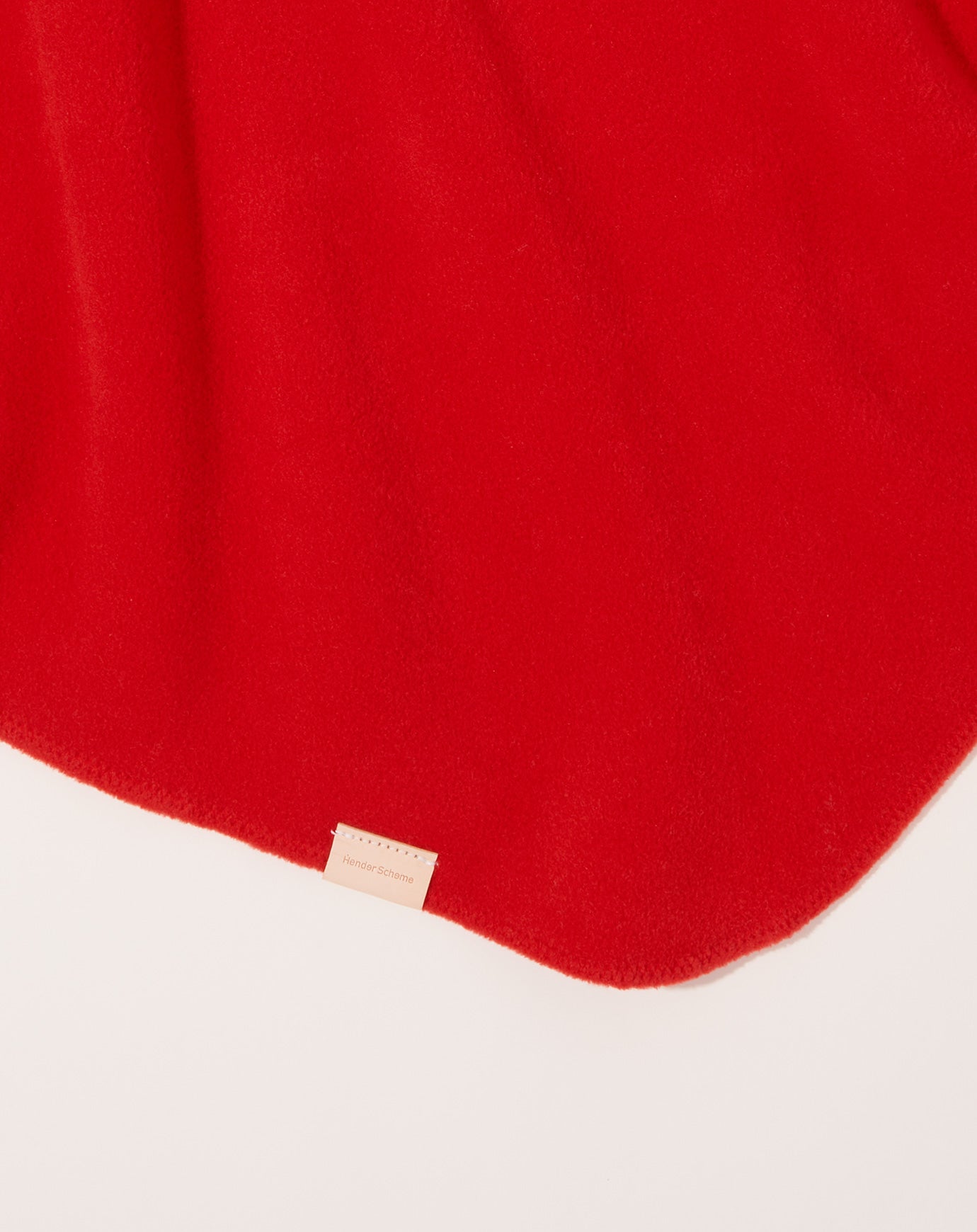 Hender Scheme Fleece Bandana in Red