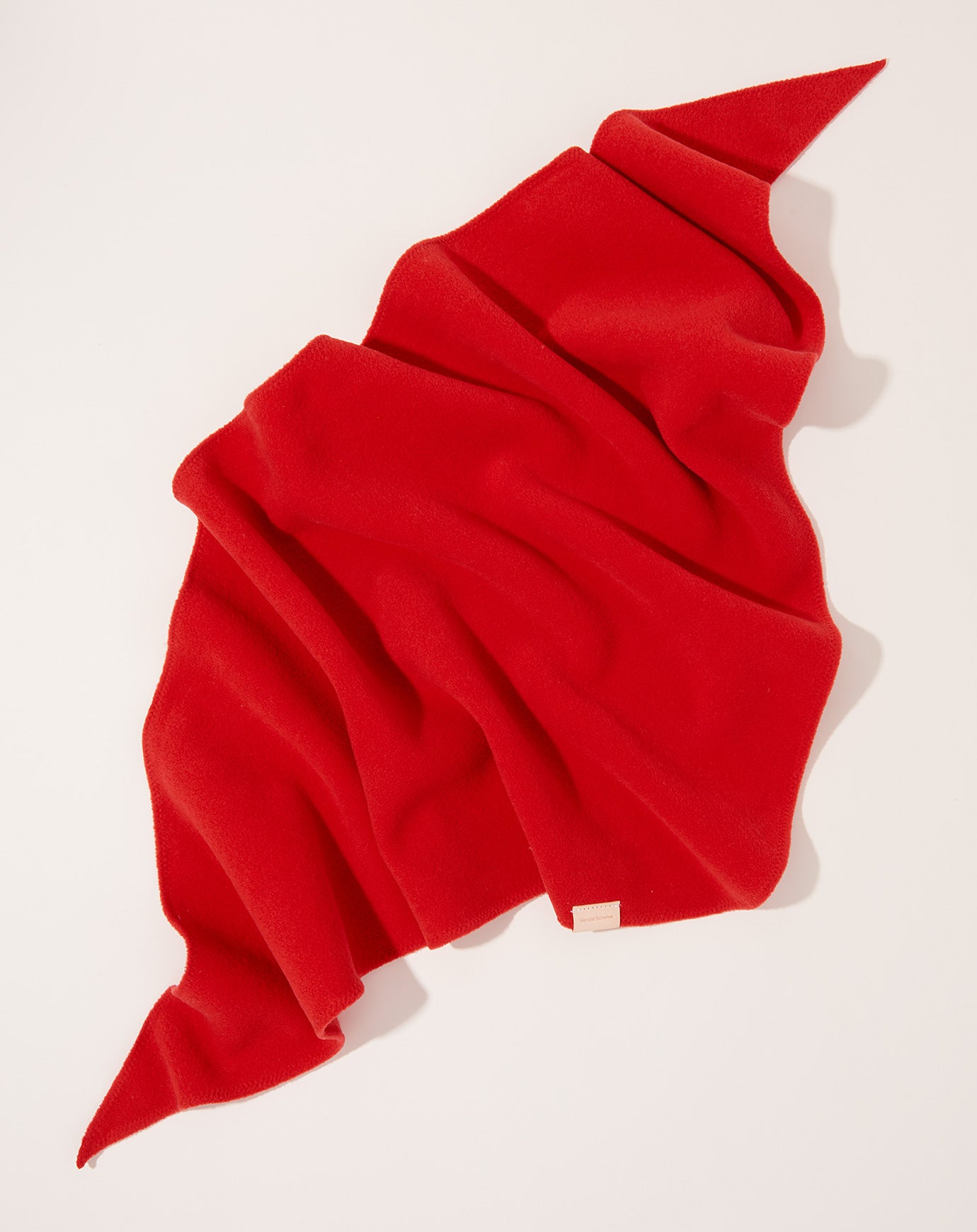 Hender Scheme Fleece Bandana in Red