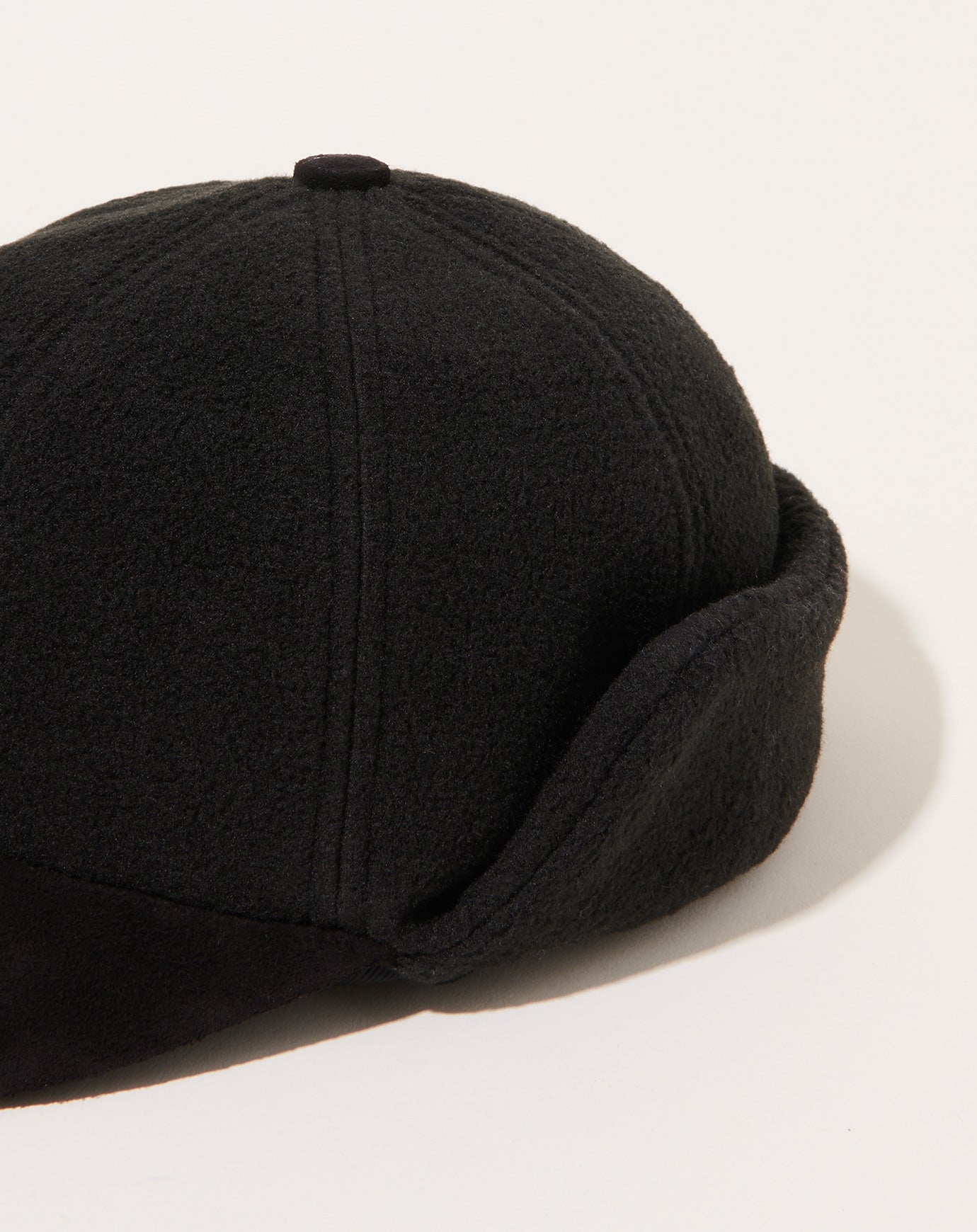 Hender Scheme Fleece Ear Cap in Black