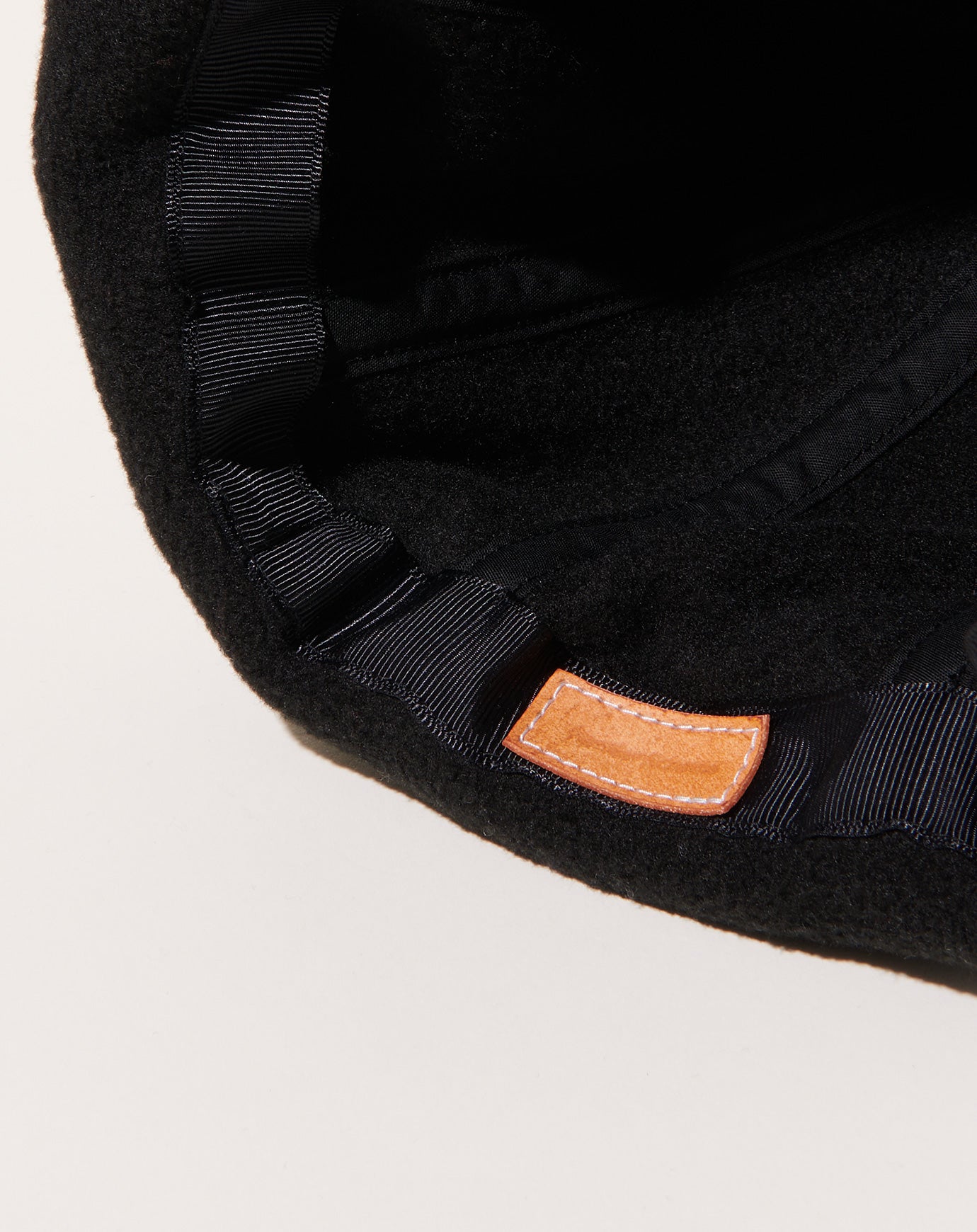 Hender Scheme Fleece Ear Cap in Black