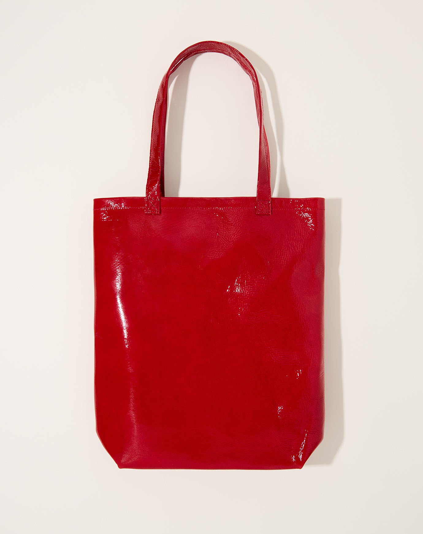 Hender Scheme Patent Horse Bag in Red
