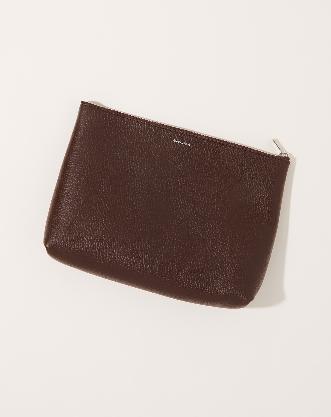 Hender Scheme Large Pouch in Dark Brown