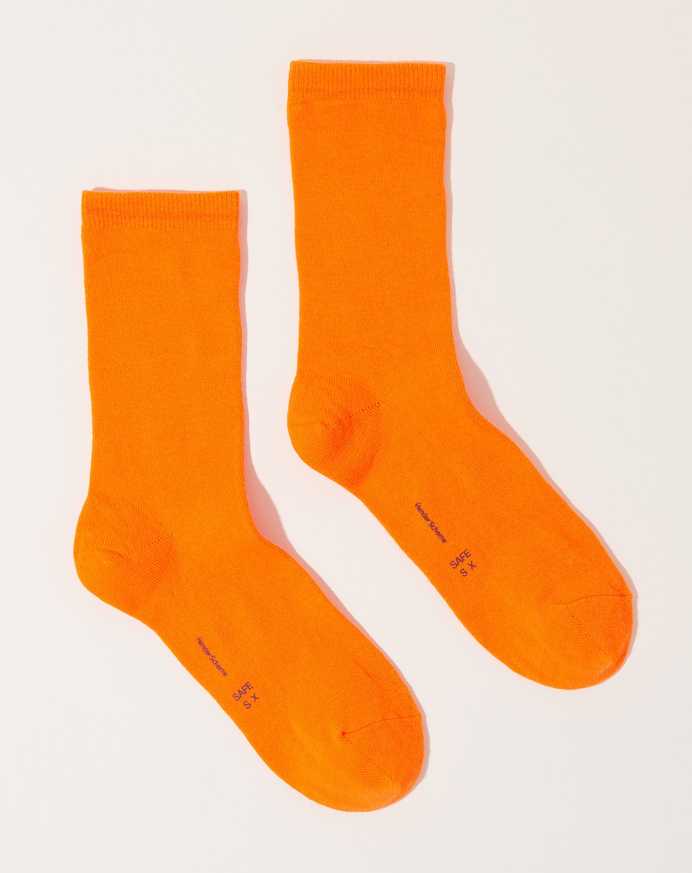 Hender Scheme Safe Socks in Orange