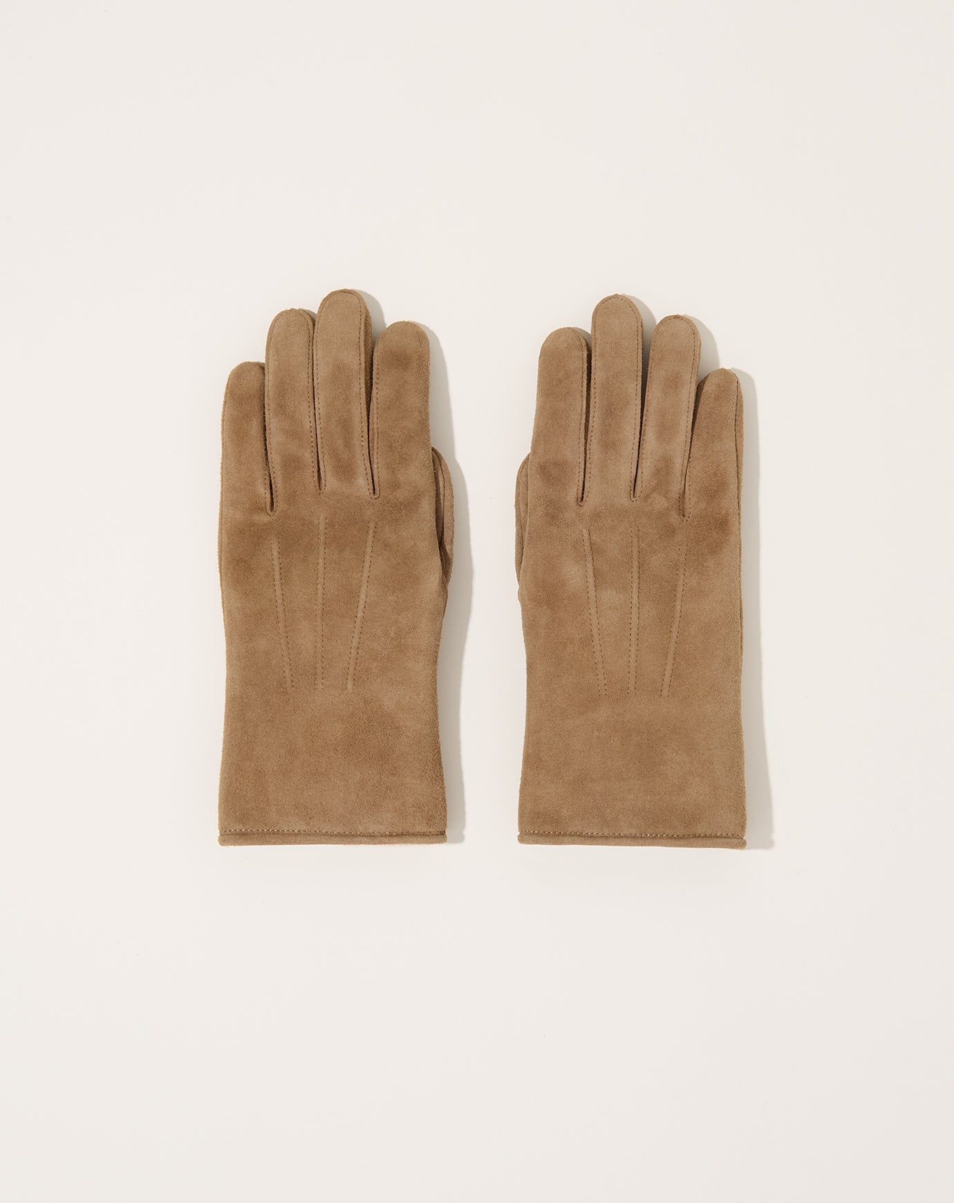 Hender Scheme Suede Glove in Khaki