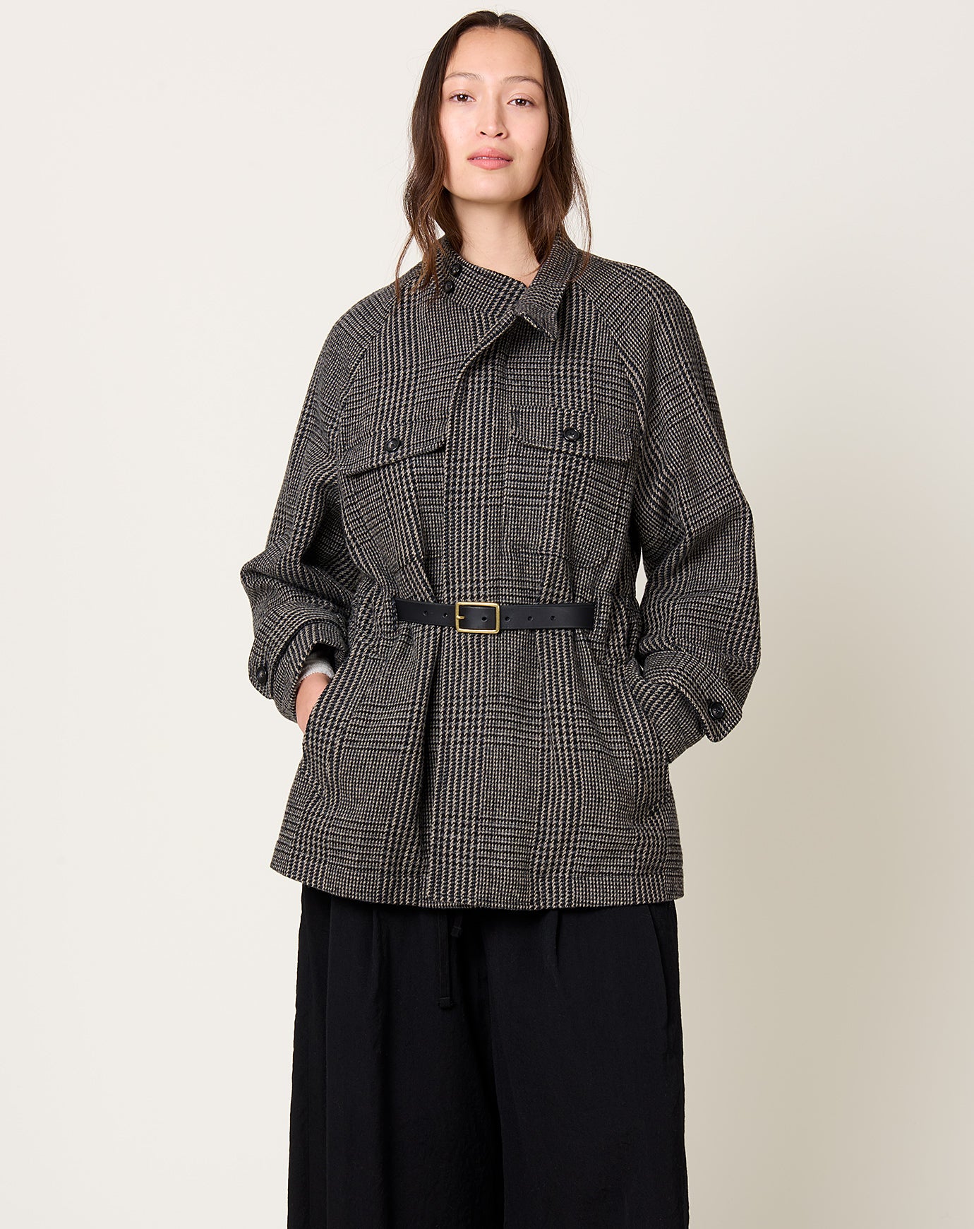 Hender Scheme Tweed Jacket in Black