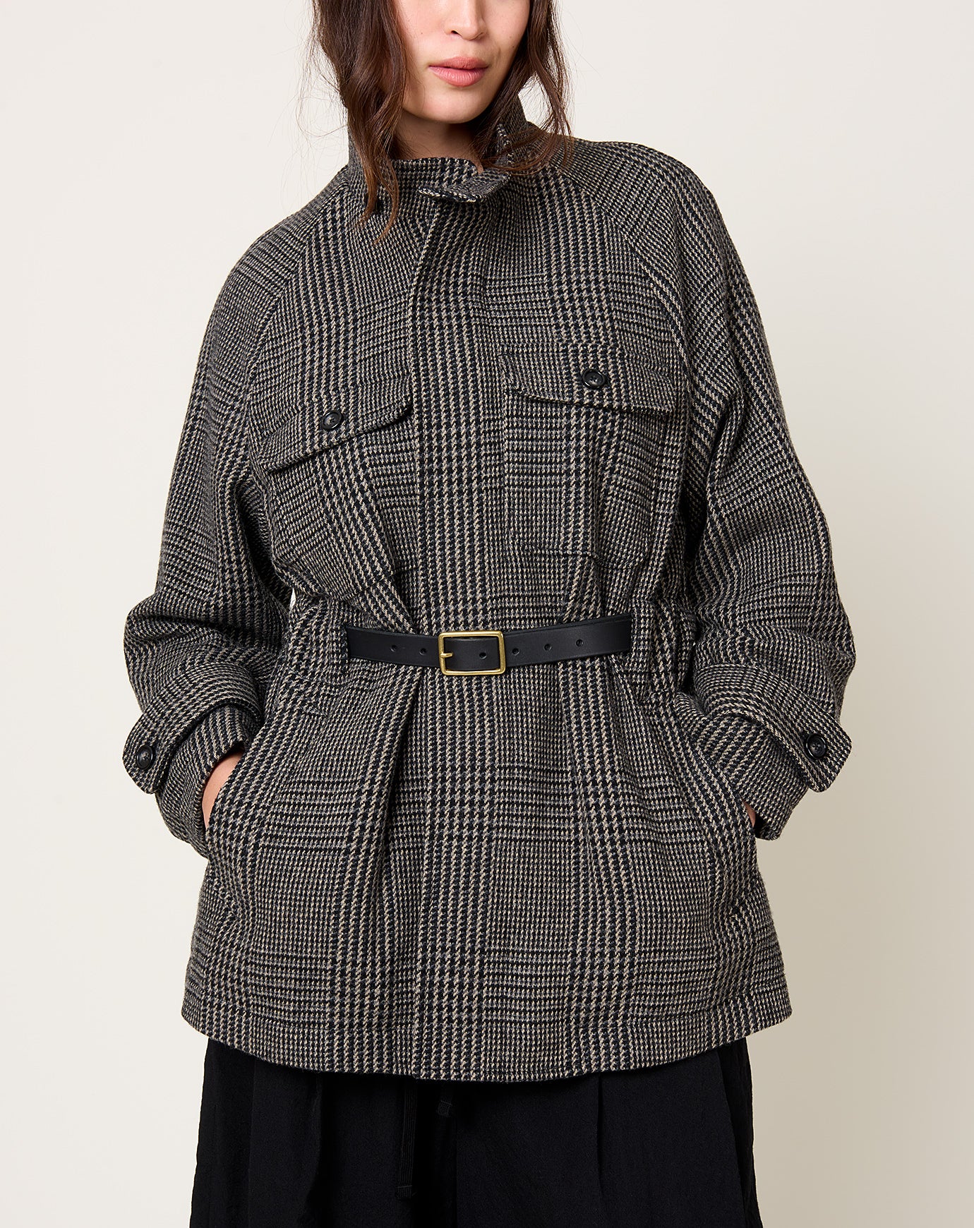 Hender Scheme Tweed Jacket in Black