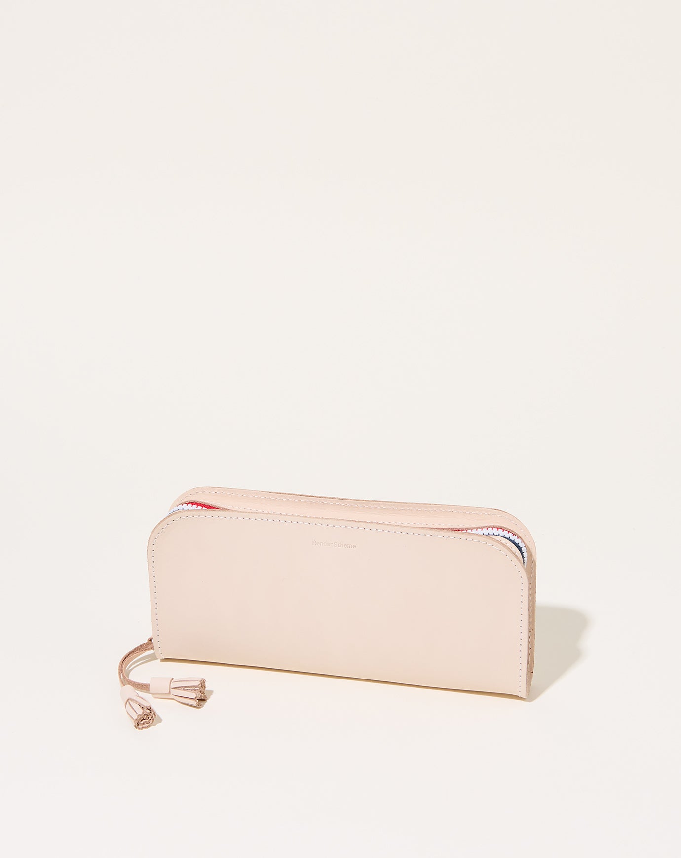 Hender Scheme Zip Pen Case in Natural