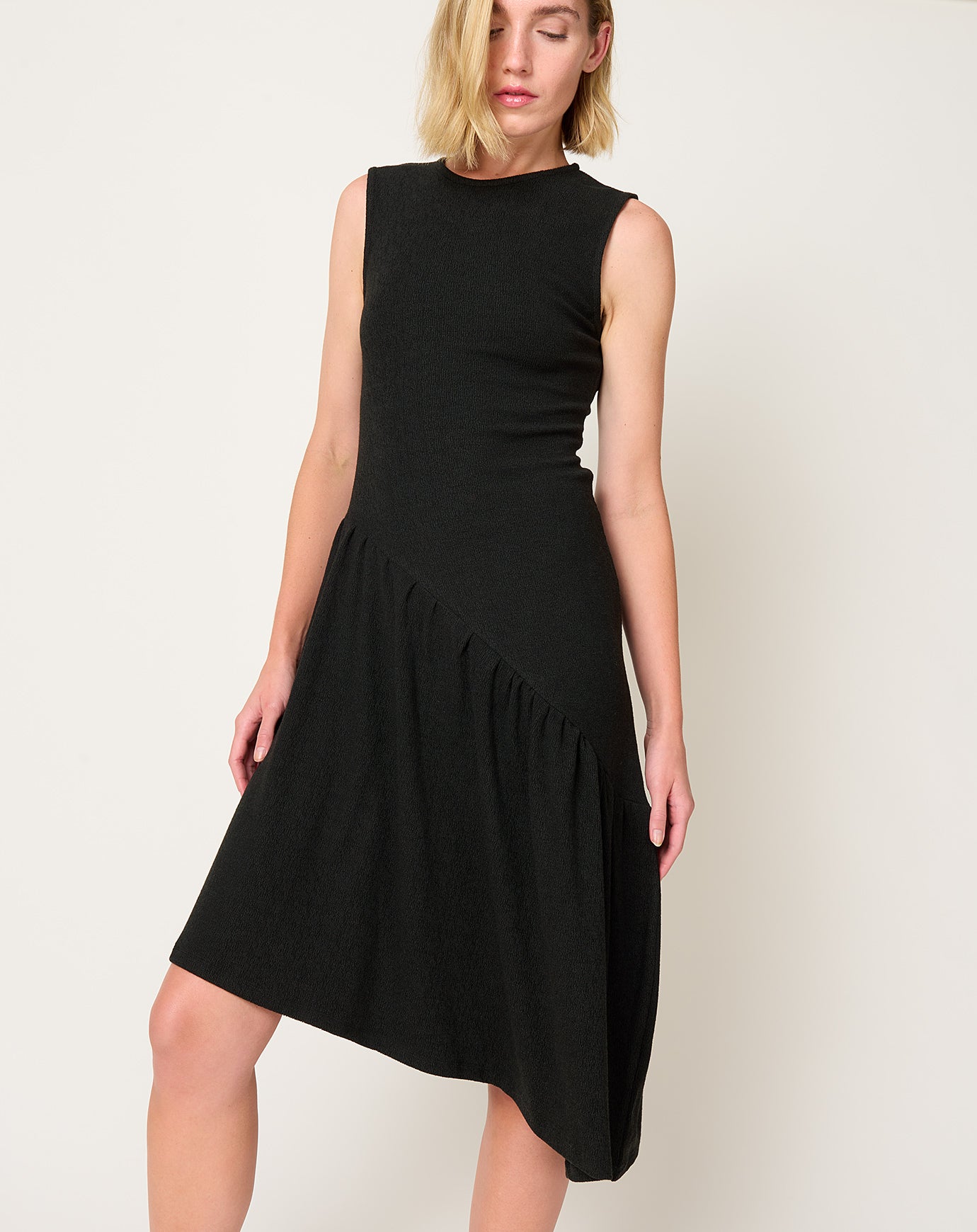 Henrik Vibskov Altitude Dress in Jersey Black