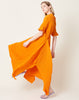 Henrik Vibskov Cami Plissé Dress in Dark Cheddar
