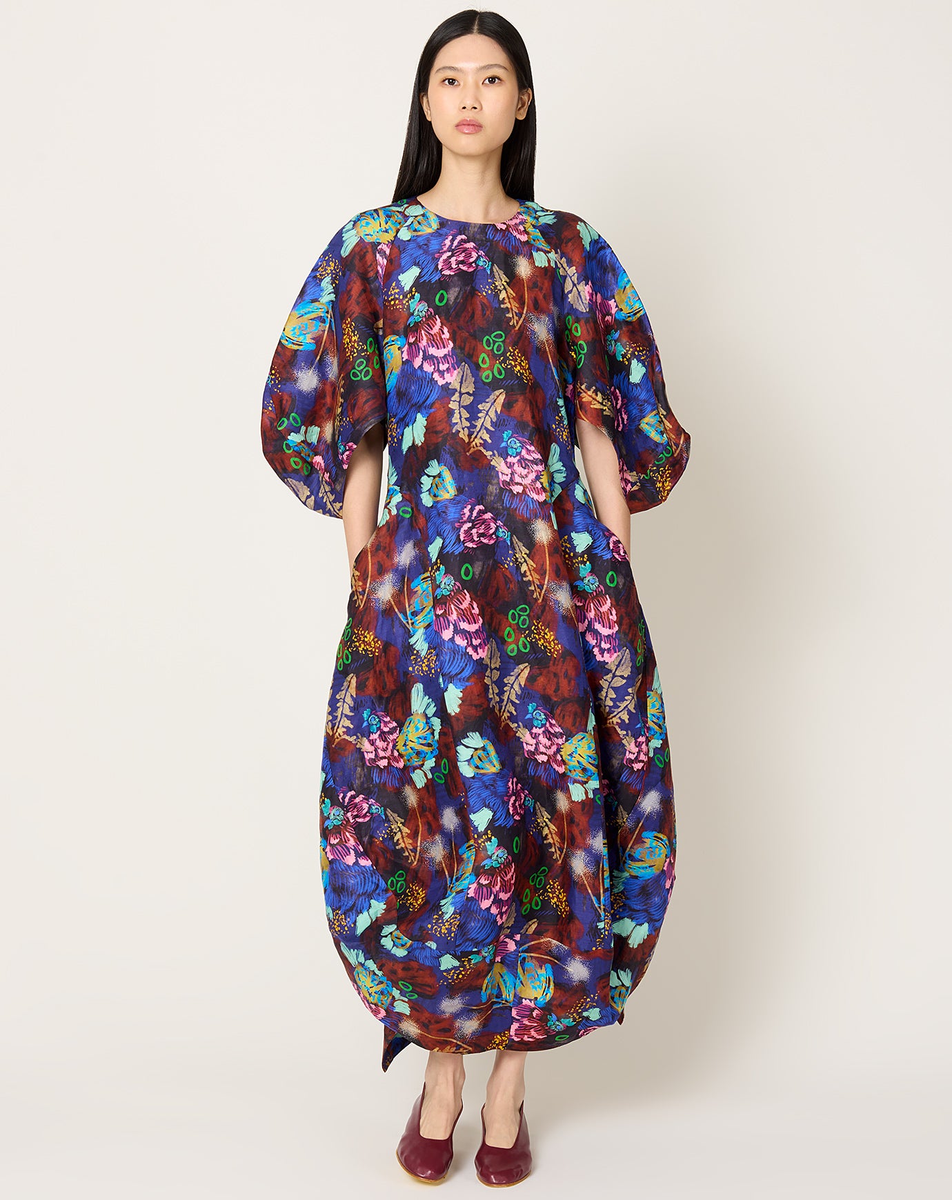 Henrik Vibskov Double Bass Dress in Space Chickens