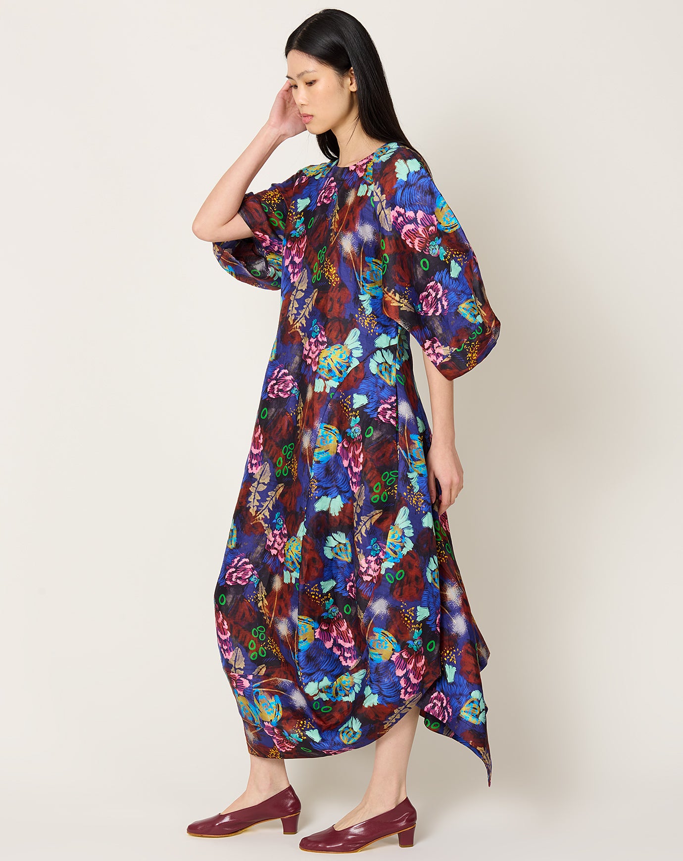 Henrik Vibskov Double Bass Dress in Space Chickens