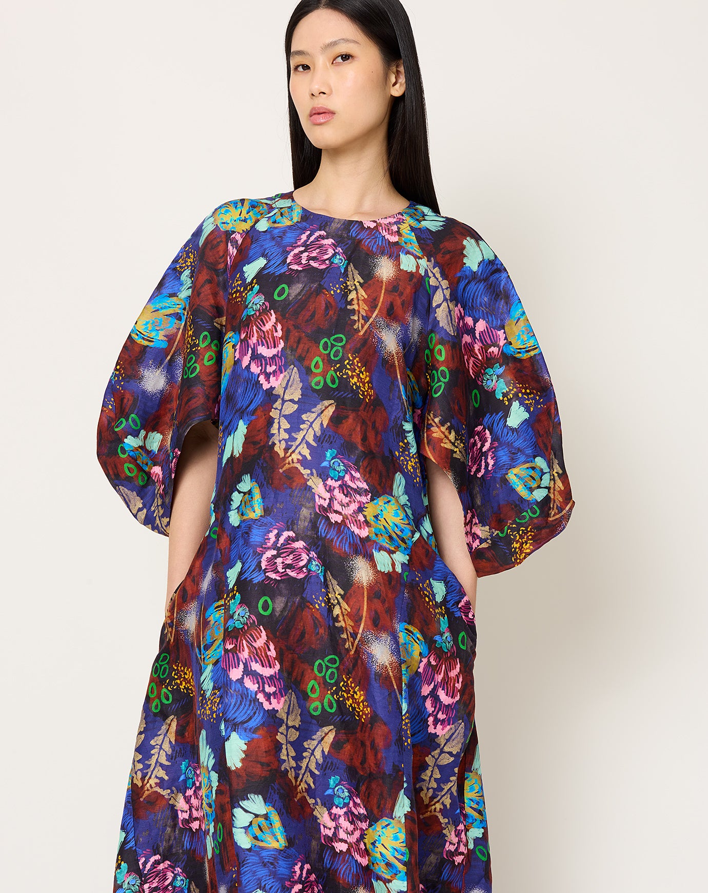 Henrik Vibskov Double Bass Dress in Space Chickens