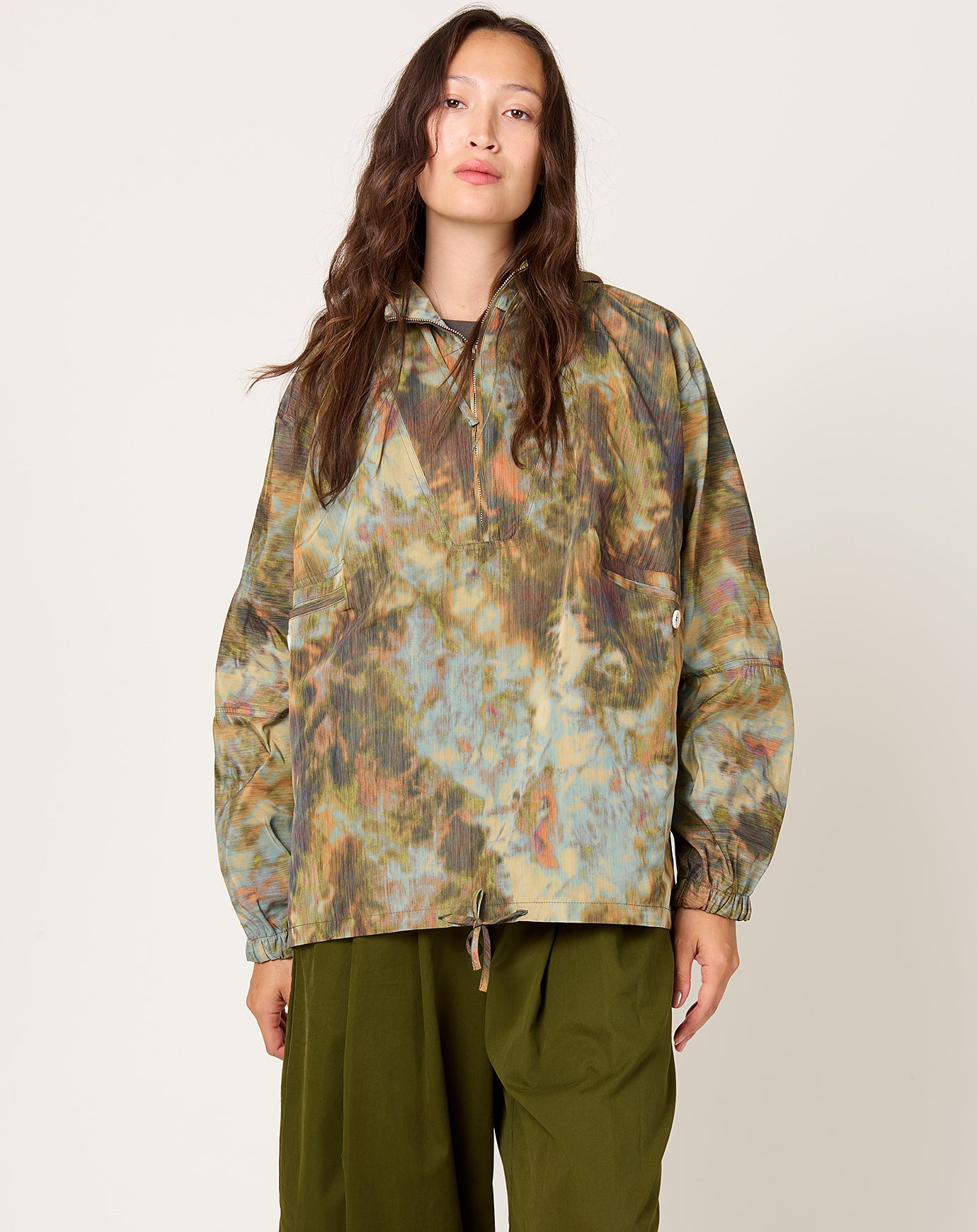 Henrik Vibskov Flat Anorak in Camouflage