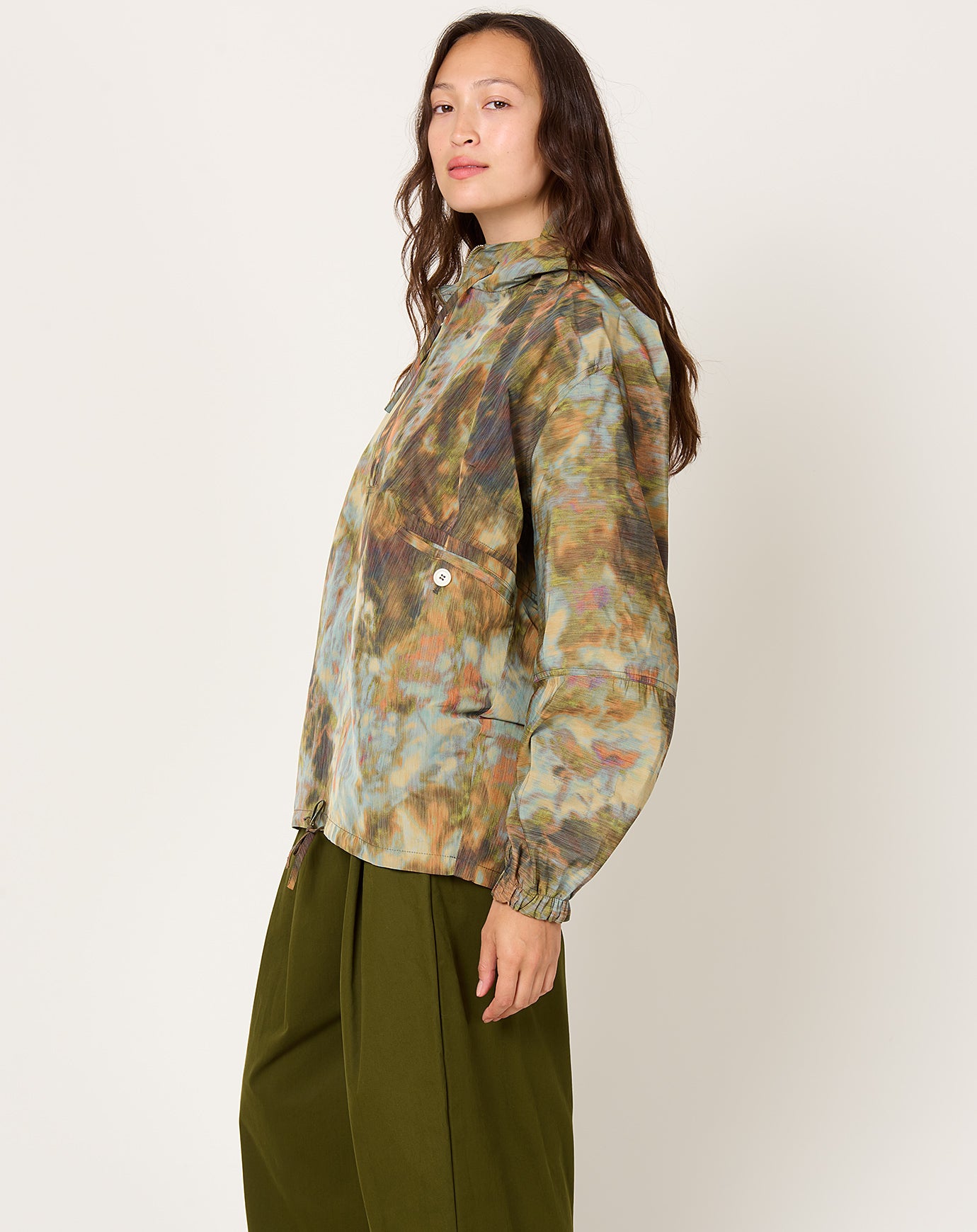 Henrik Vibskov Flat Anorak in Camouflage