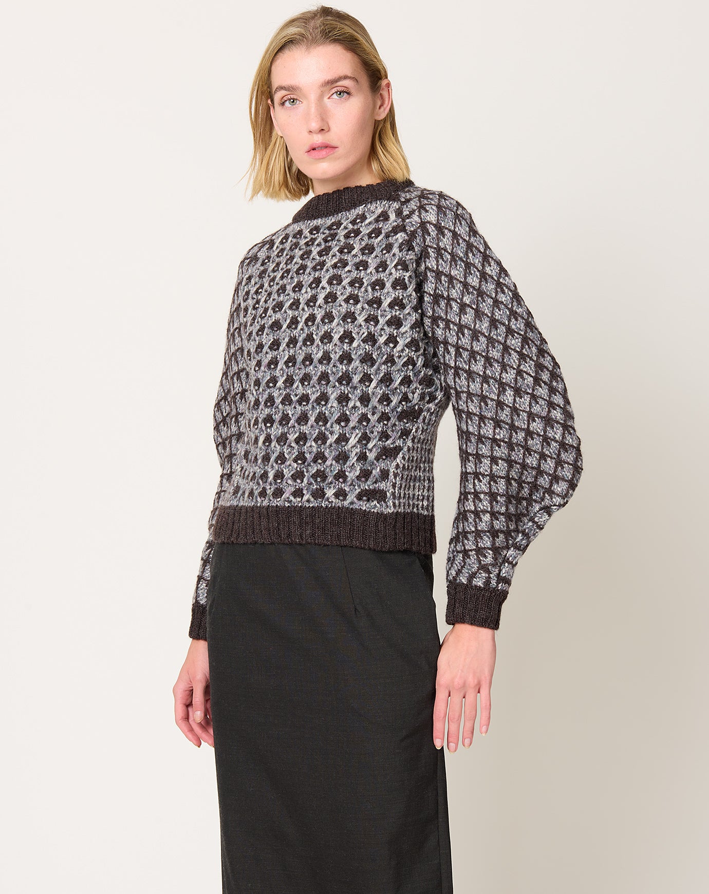 Henrik Vibskov Kimchi Sweater in Brown Party