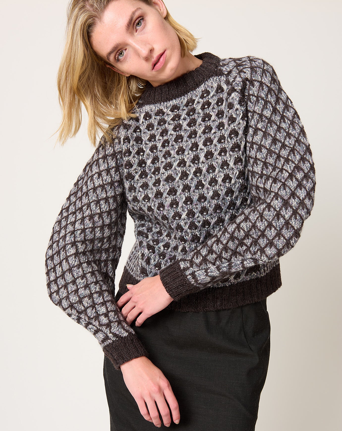 Henrik Vibskov Kimchi Sweater in Brown Party
