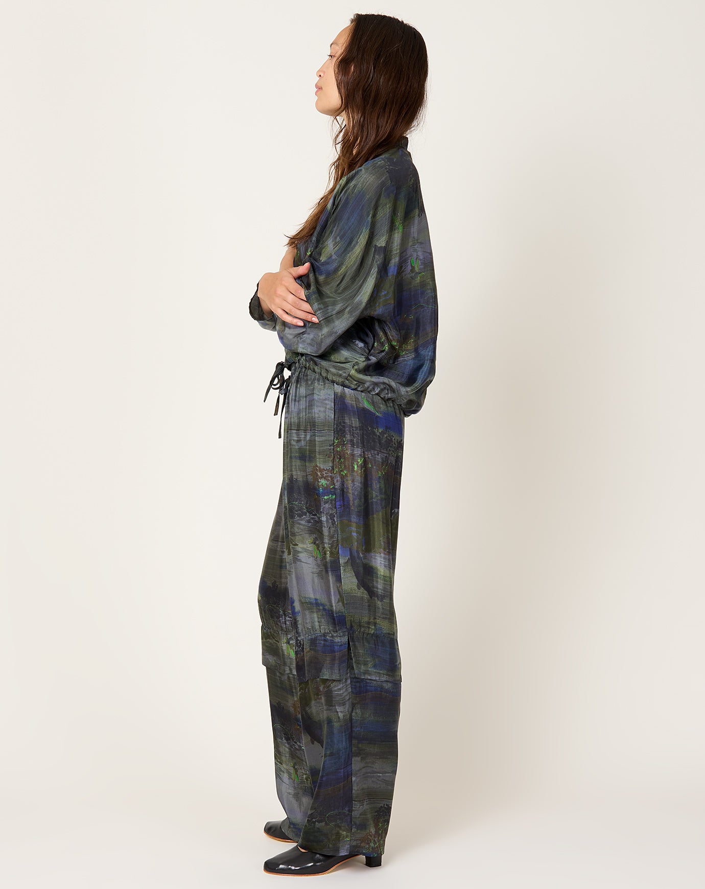 Henrik Vibskov Shants Pants in Fishes Light